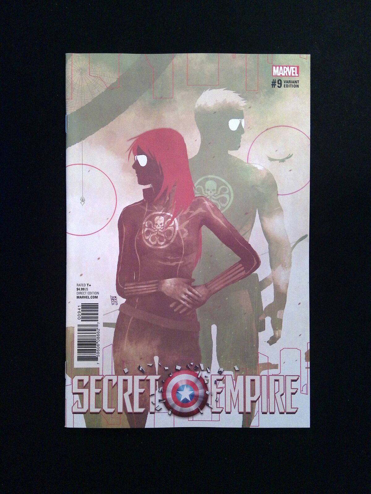 Secret Empire #9C MARVEL Comics 2017 NM SORRENTINO VARIANT