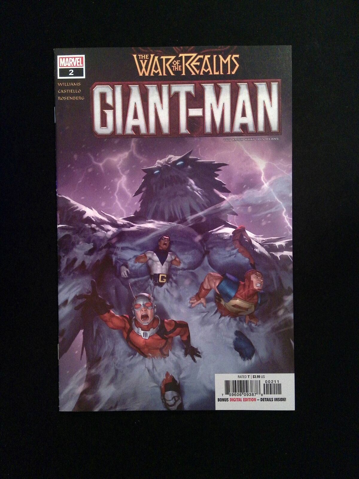 Giant Man War Of The Realms #2 Marvel Comics 2019 NM-