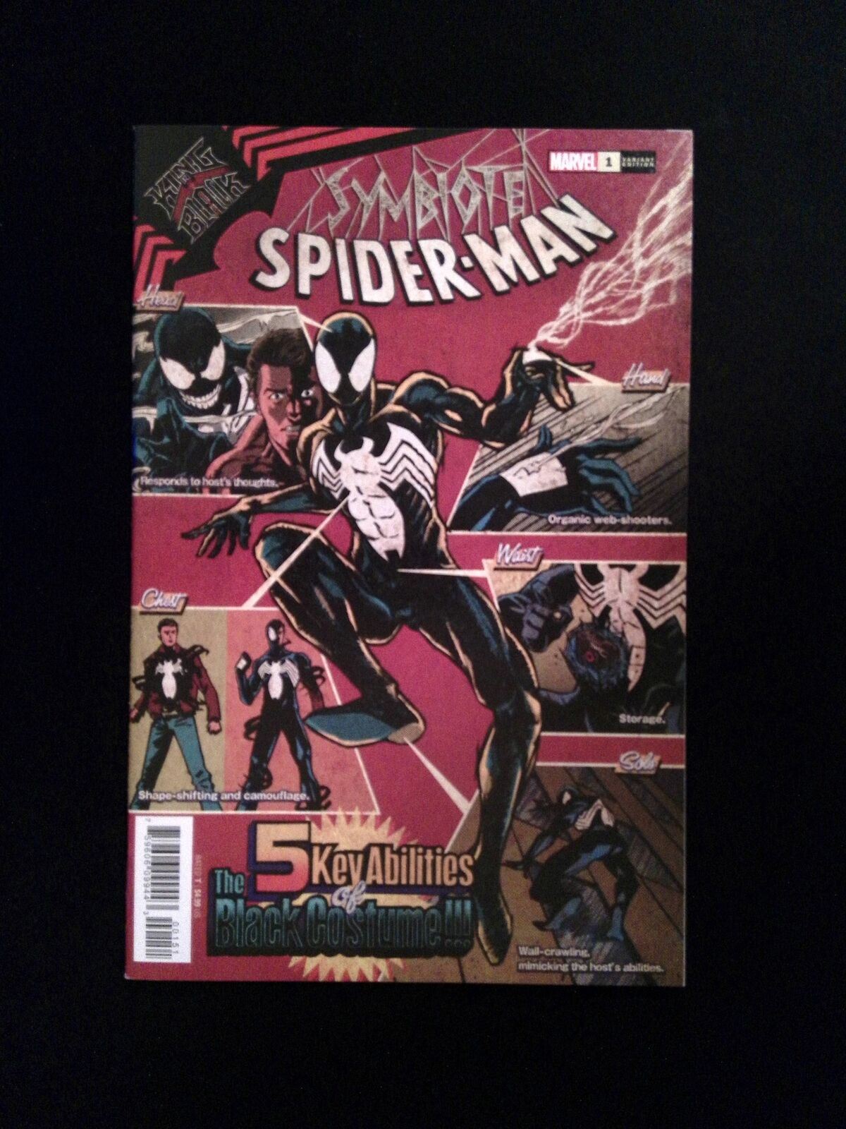 Symbiote Spider-Man King in Black #1E MARVEL Comics 2021 NM KNUL VARIANT