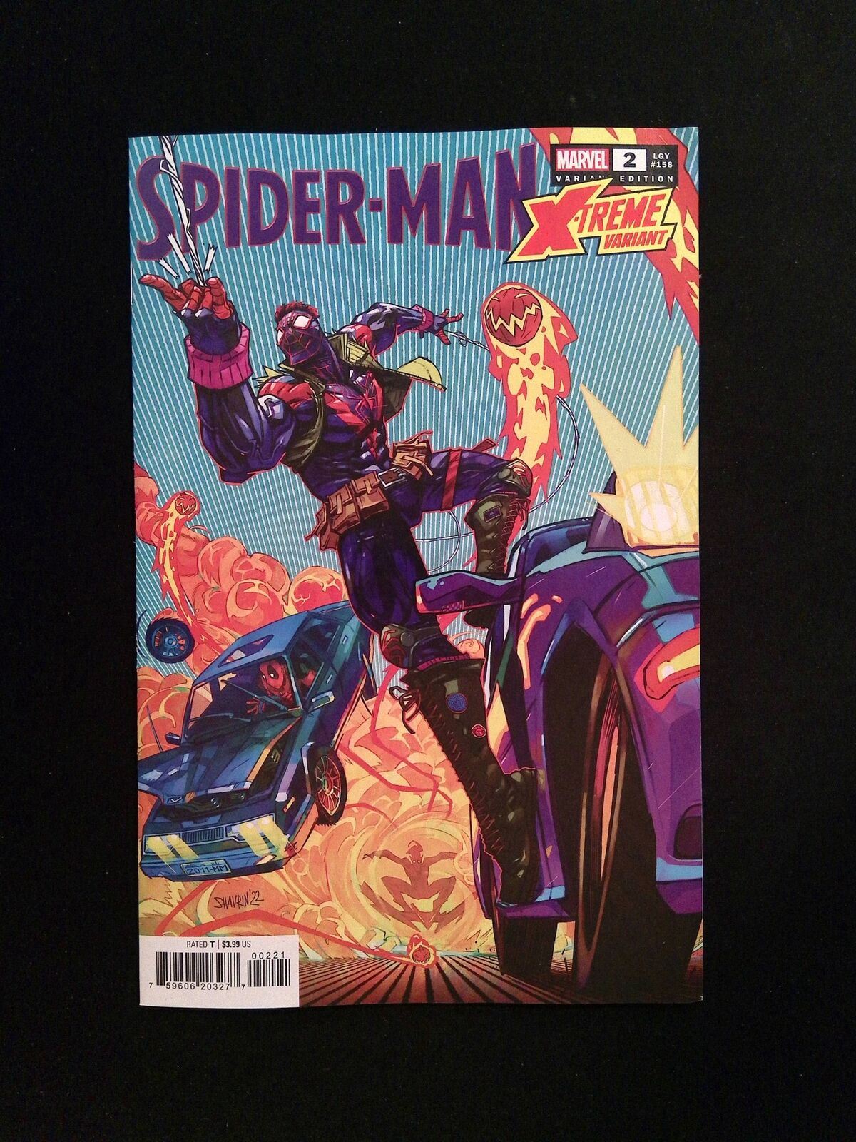 Spider-Man #2B Marvel Comics 2023 NM- Shavrin Variant