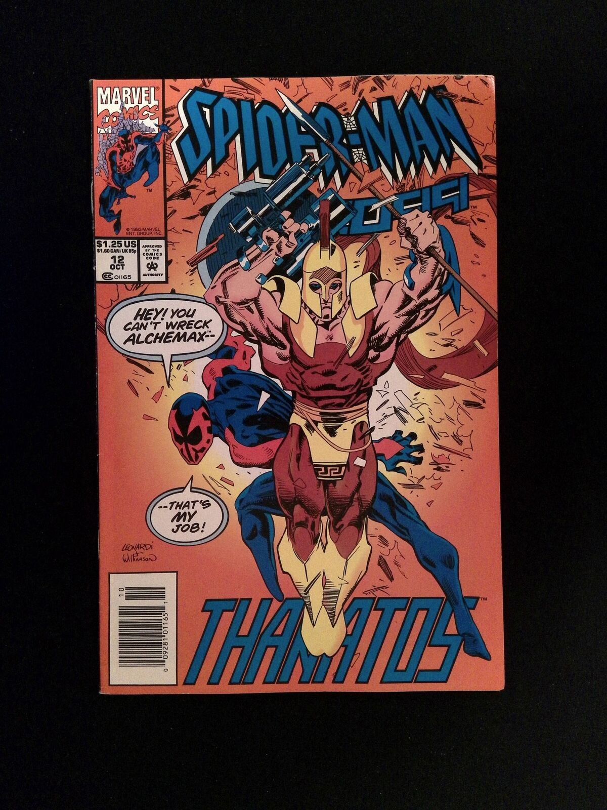 Spider-Man 2099 #12 MARVEL Comics 1993 VF+ NEWSSTAND