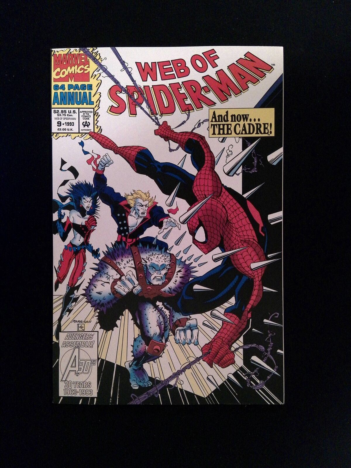 Web of Spider-Man Annual #9 (1993 Marvel Comics) Includes Cadre