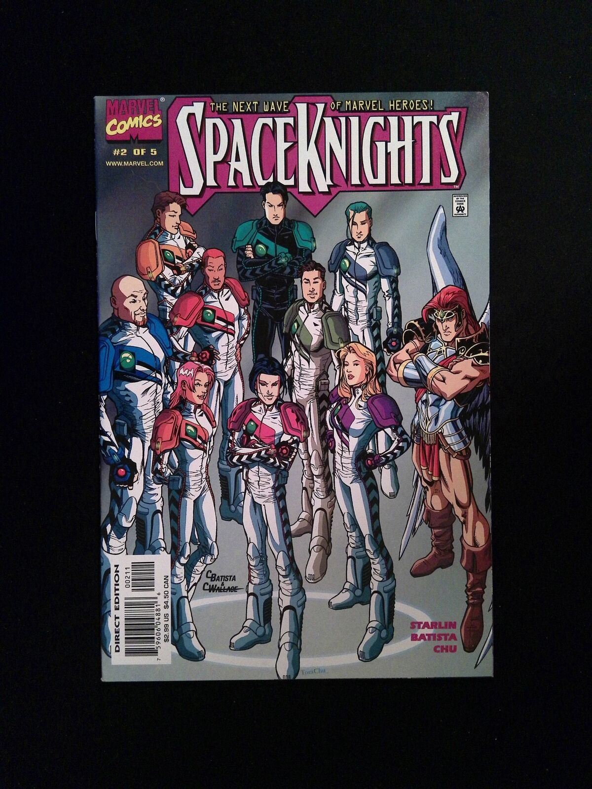 SpaceKnights #2 MARVEL Comics 2000 NM