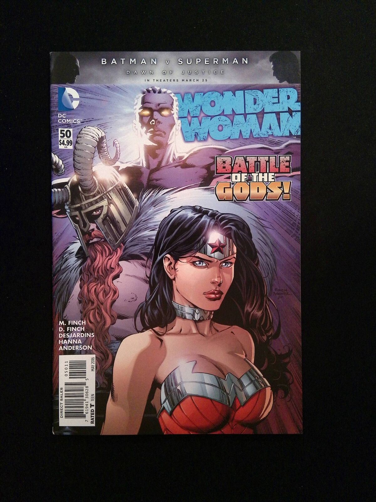 Wonder Woman #50 (4TH SERIES) DC Comics 2016 NM-
