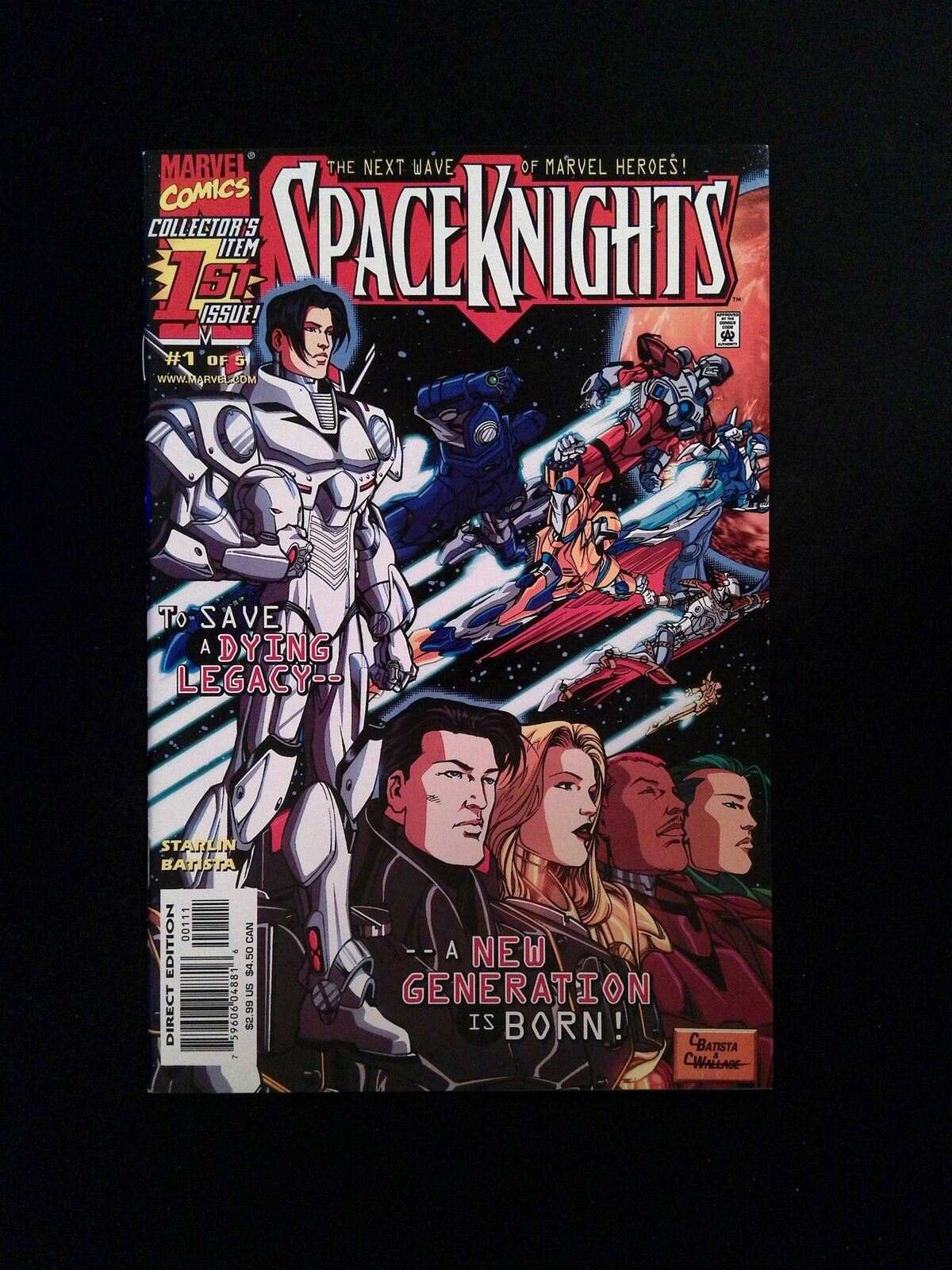 SpaceKnights #1 MARVEL Comics 2000 NM