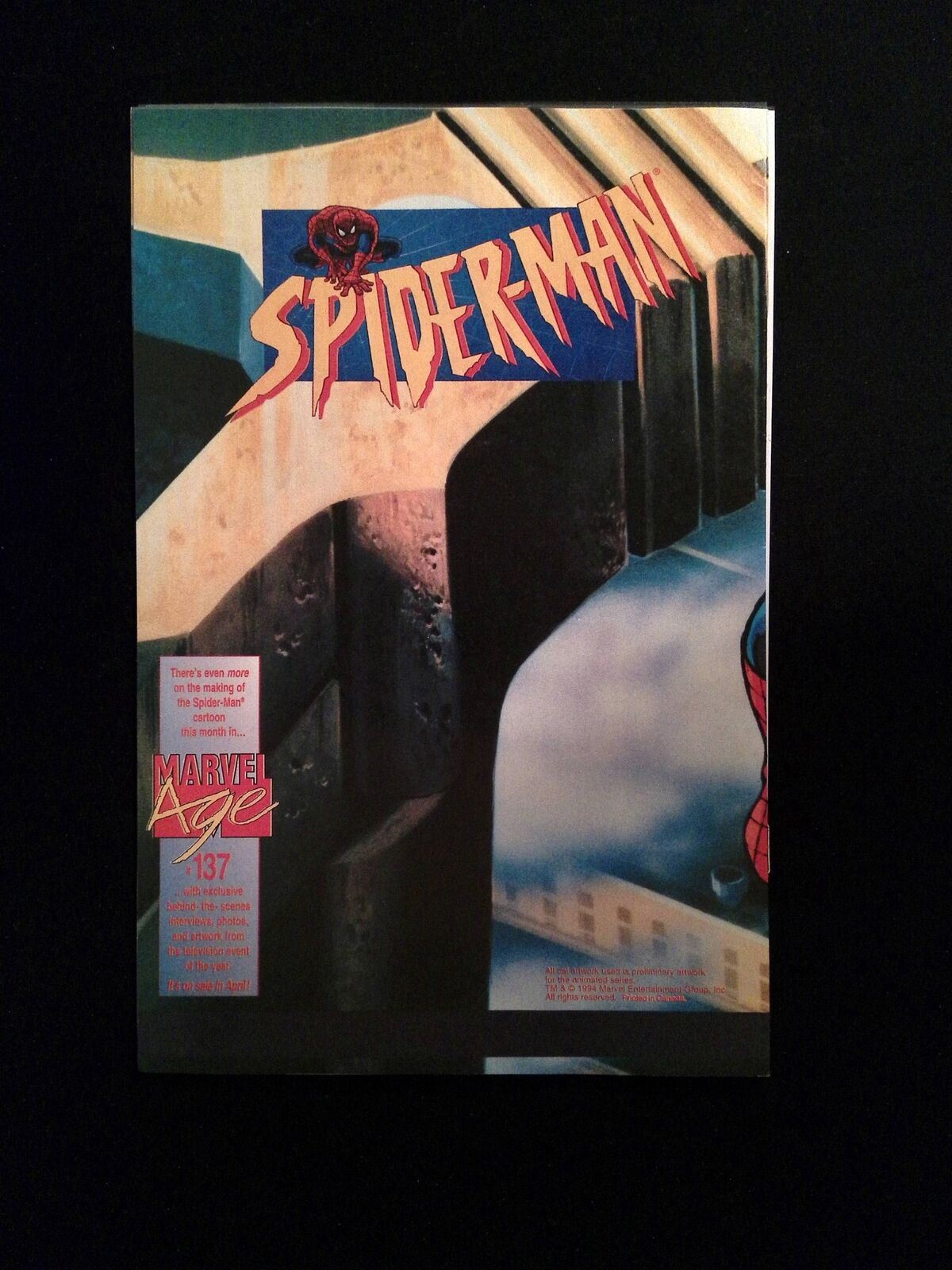 Marvel Age #137 MARVEL Comics 1994 NM+