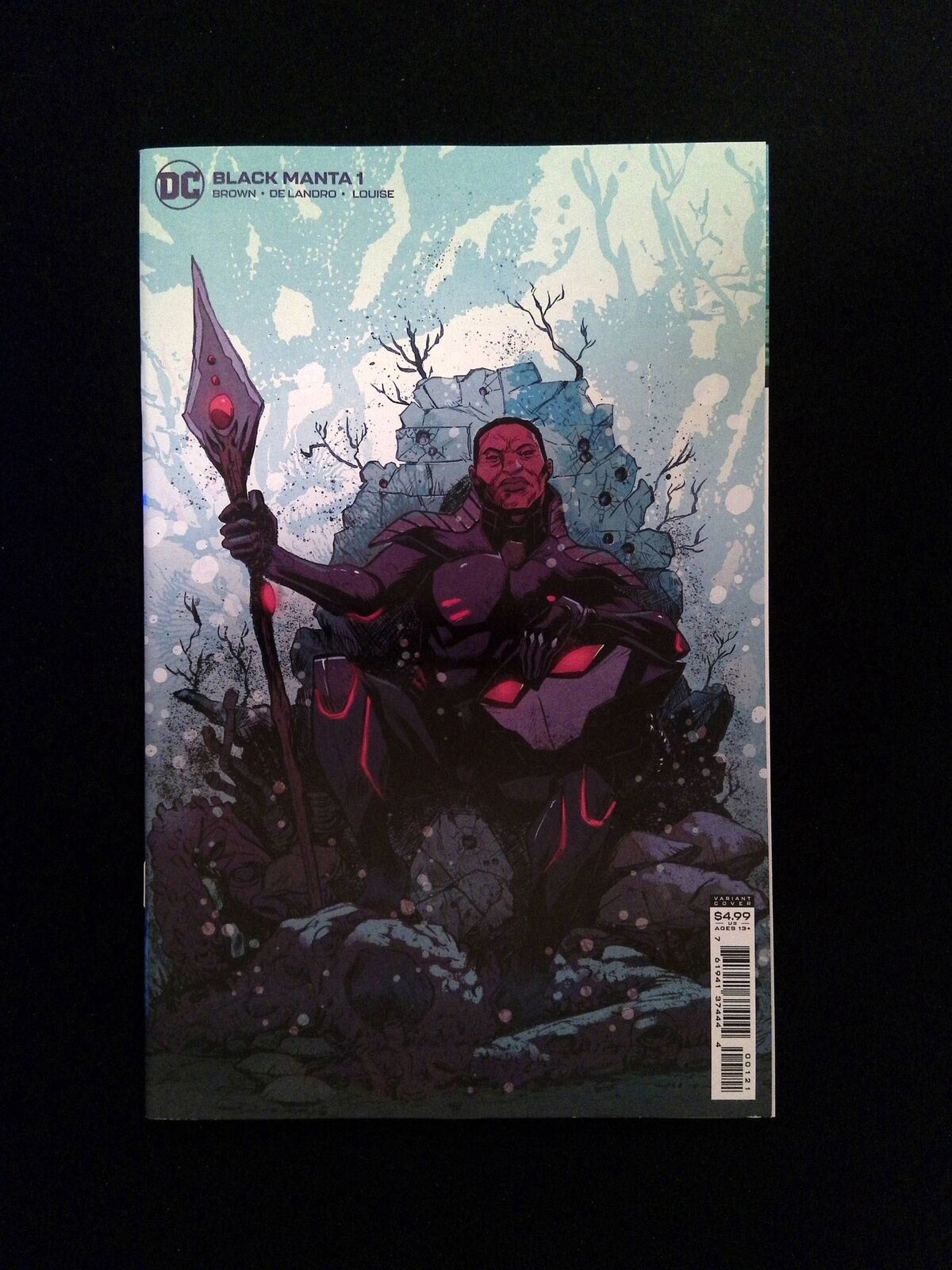 Black Manta #1B DC Comics 2021 NM GREENE VARIANT