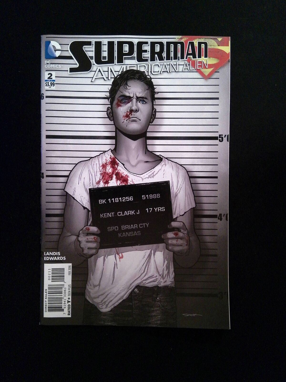 Superman American Alien #2 DC Comics 2016 VF/NM