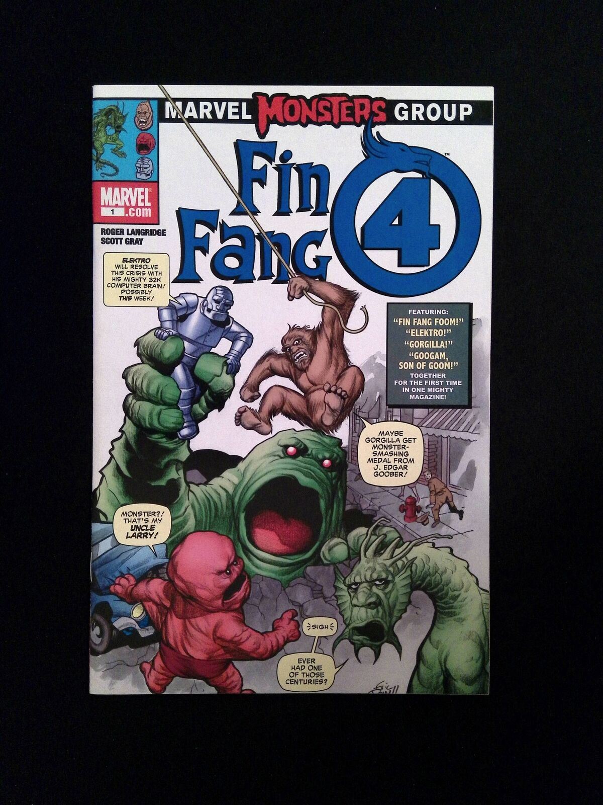 Marvel Monsters Fin Fang Four #1 Marvel Comics 2005 VF+