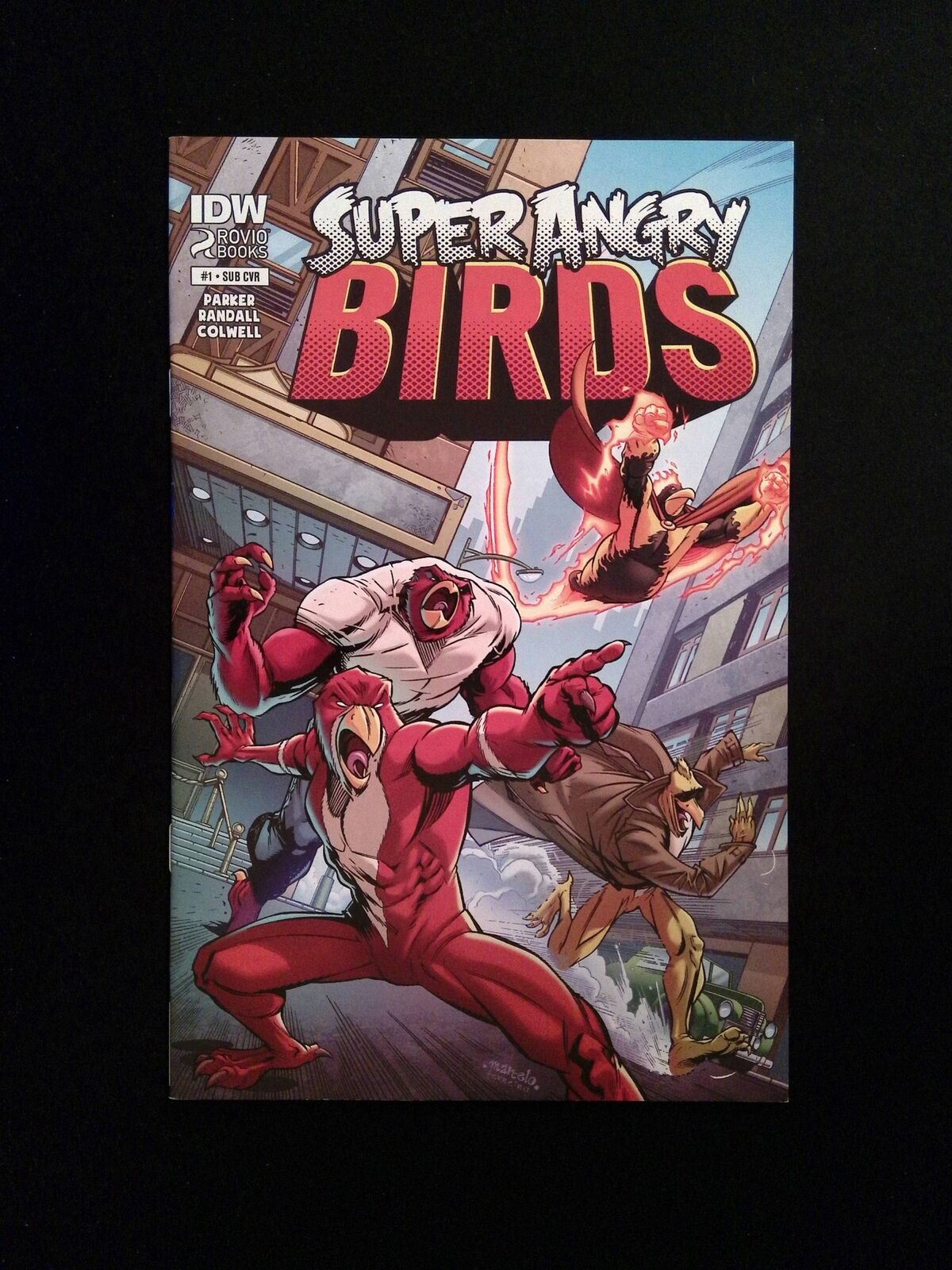 Angry Birds Super Angry Birds #1SUB IDW Comics 2015 NM- Ferreira Variant