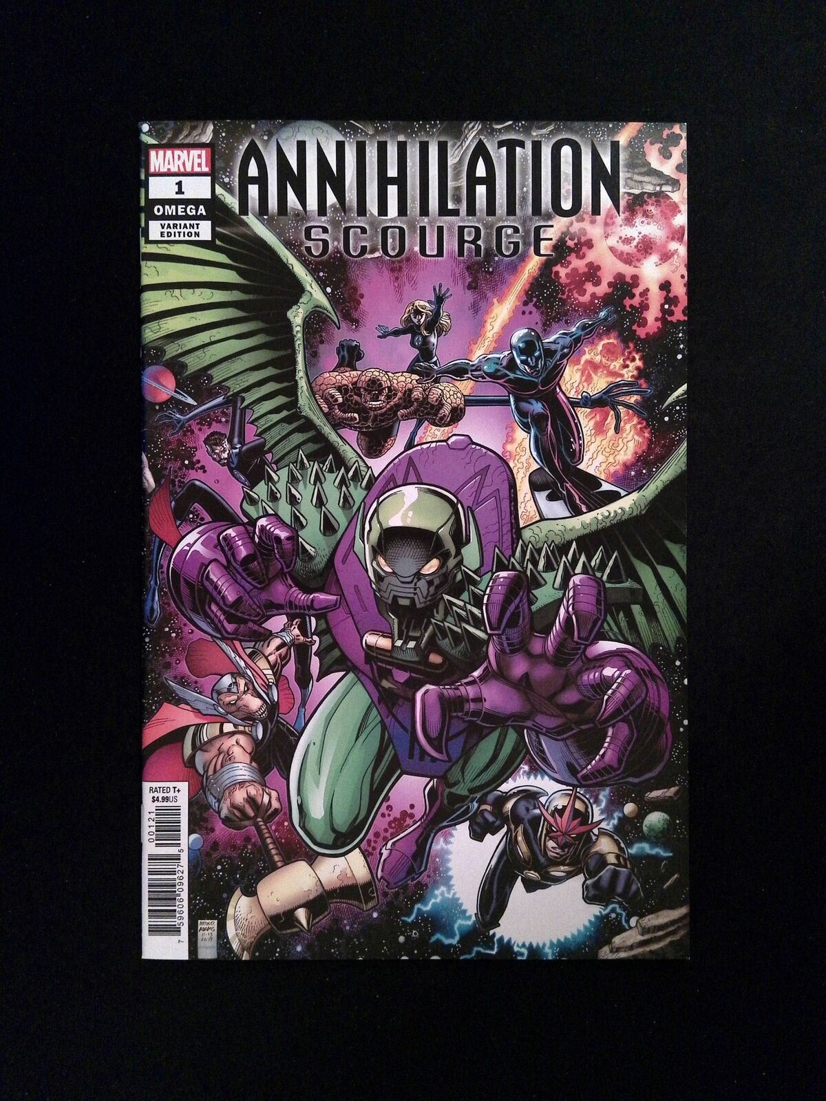 Annihilation Scourge Omega #1B MARVEL Comics 2020 NM- ADAMS VARIANT