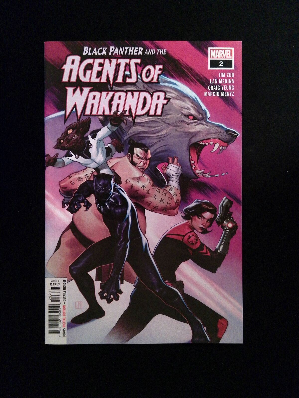 Black Panther And The Agents Of Wakanda #2A MARVEL Comics 2019 NM