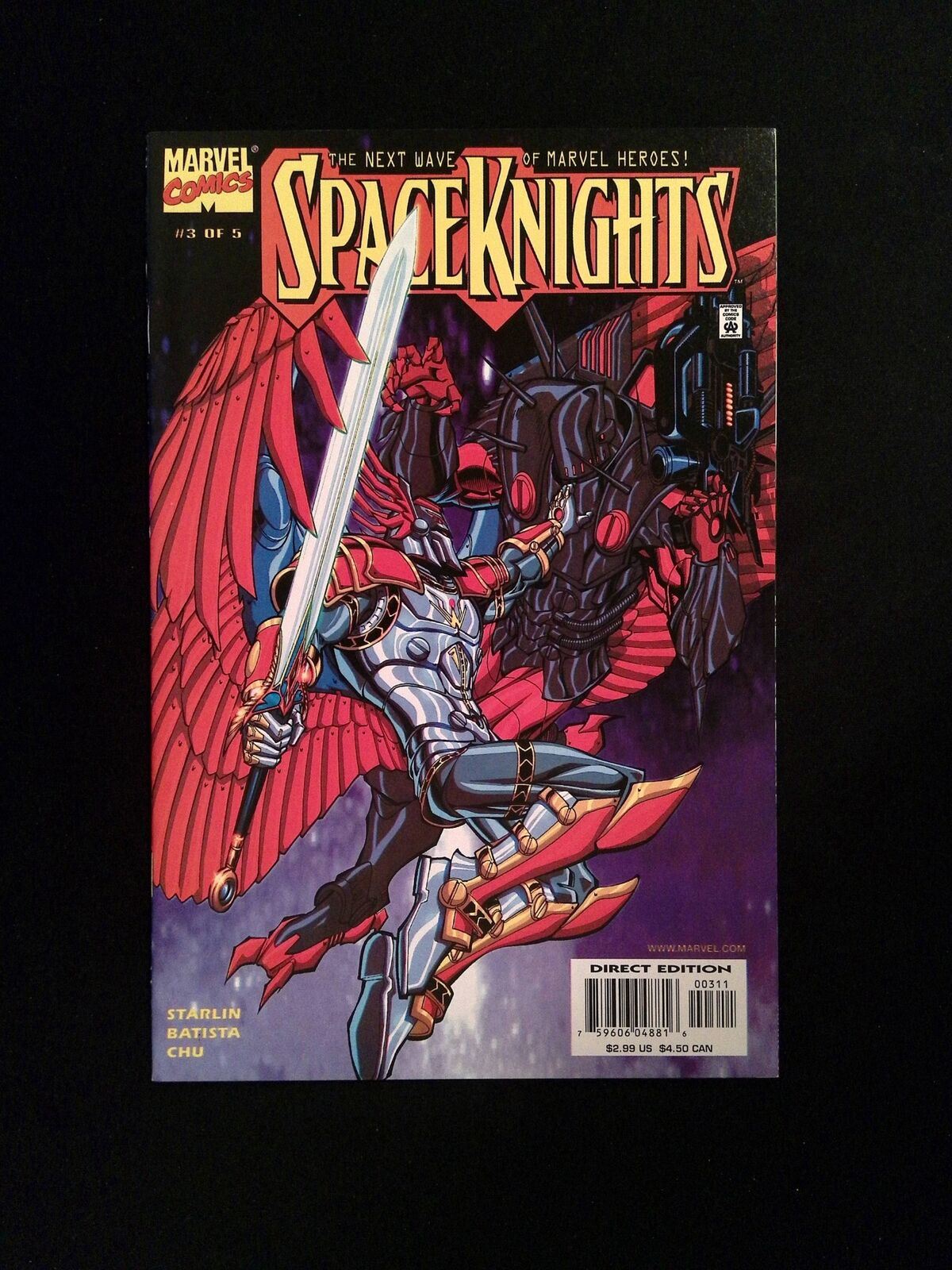 SpaceKnights #3 MARVEL Comics 2000 NM-