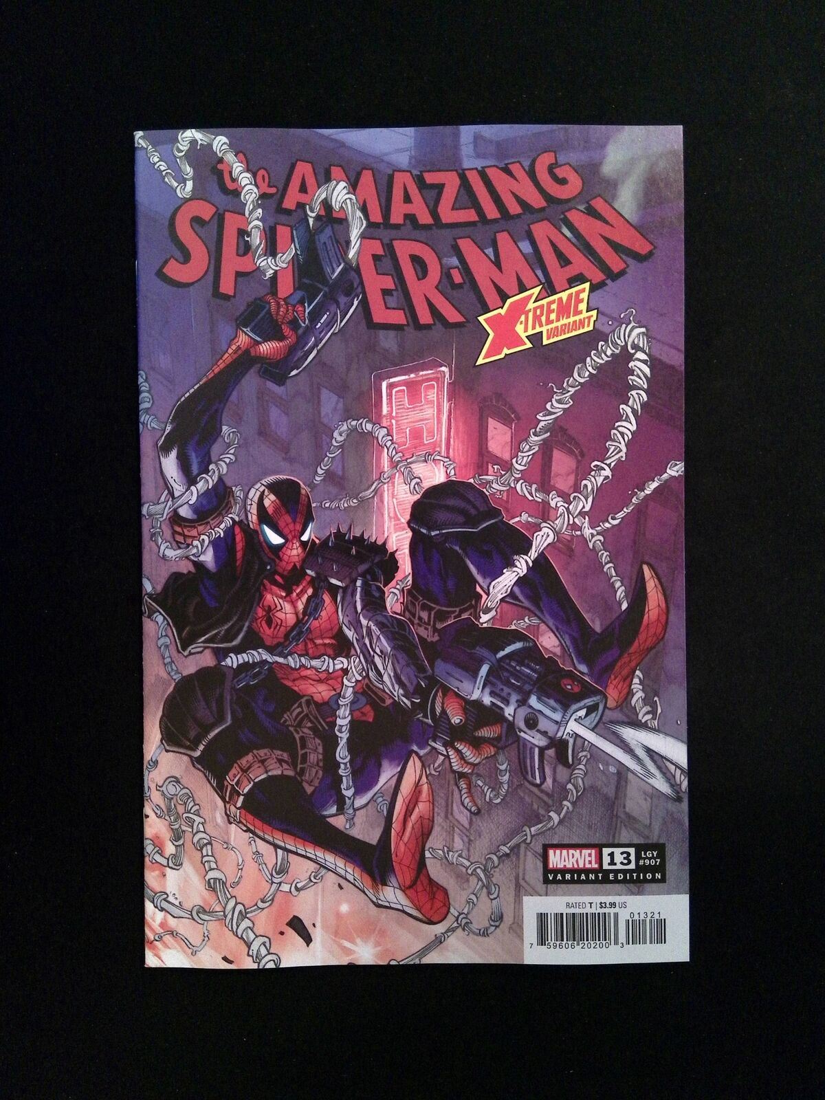 Amazing Spider-Man #13B (7TH SERIES) MARVEL Comics 2023 VF+ STEGMAN VARIANT