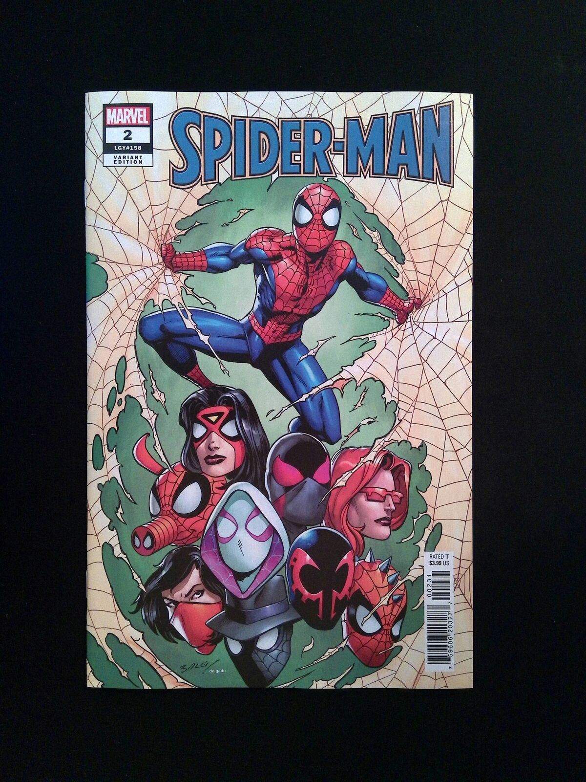 Spider-Man #2C MARVEL Comics 2023 NM BAGLEY VARIANT