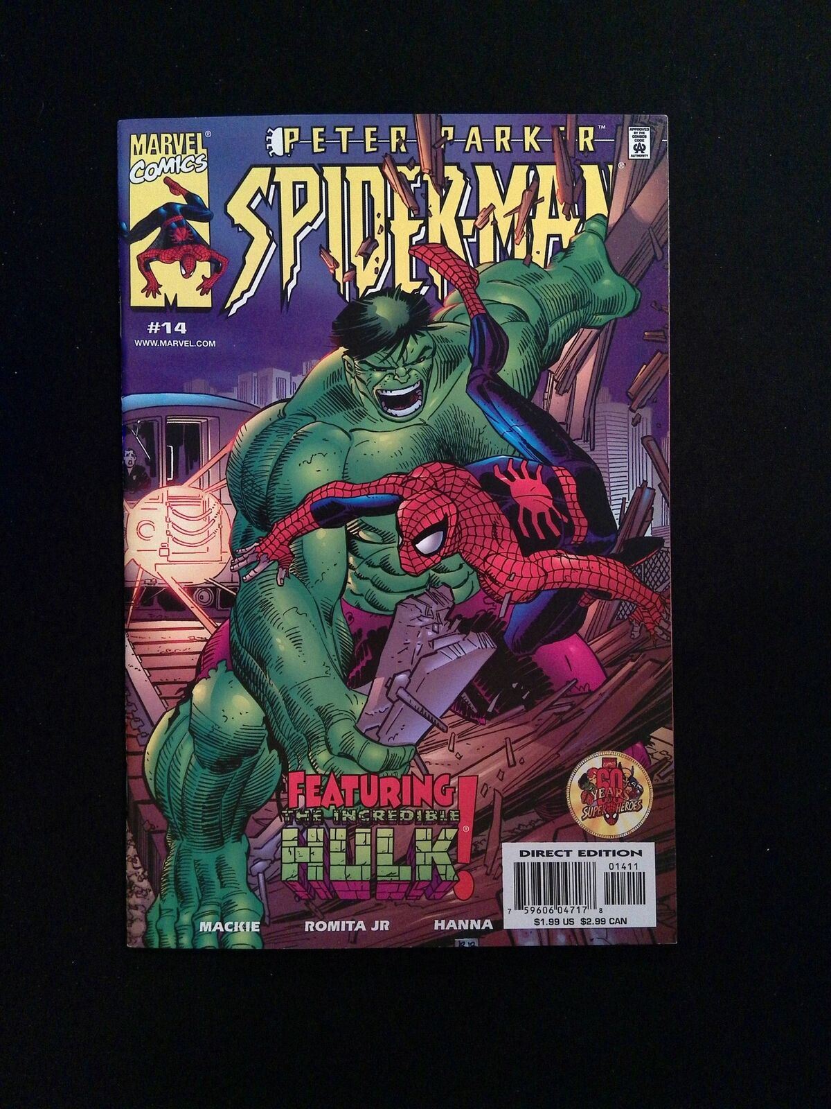 Peter Parker Spider-Man #14 MARVEL Comics 2000 VF+