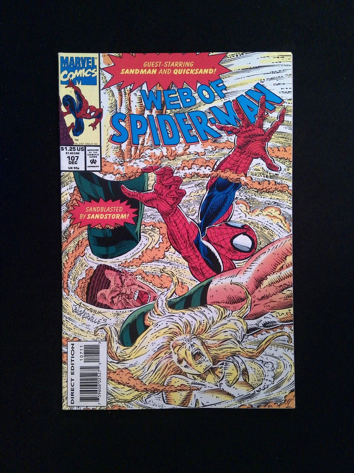 Web of Spider-Man #107 MARVEL Comics 1993 VF+