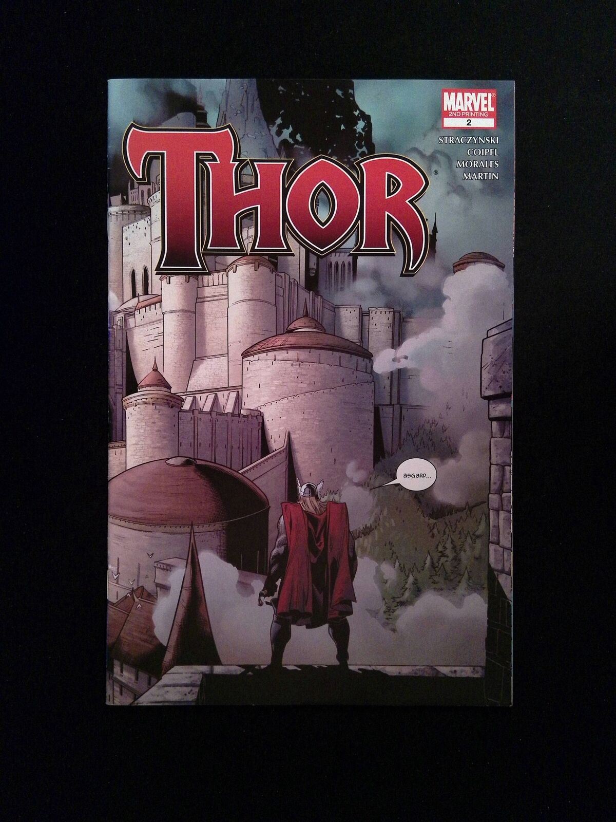 Thor #2REP.2ND (3RD SERIES) MARVEL Comics 2007 VF+ COIPEL VARIANT