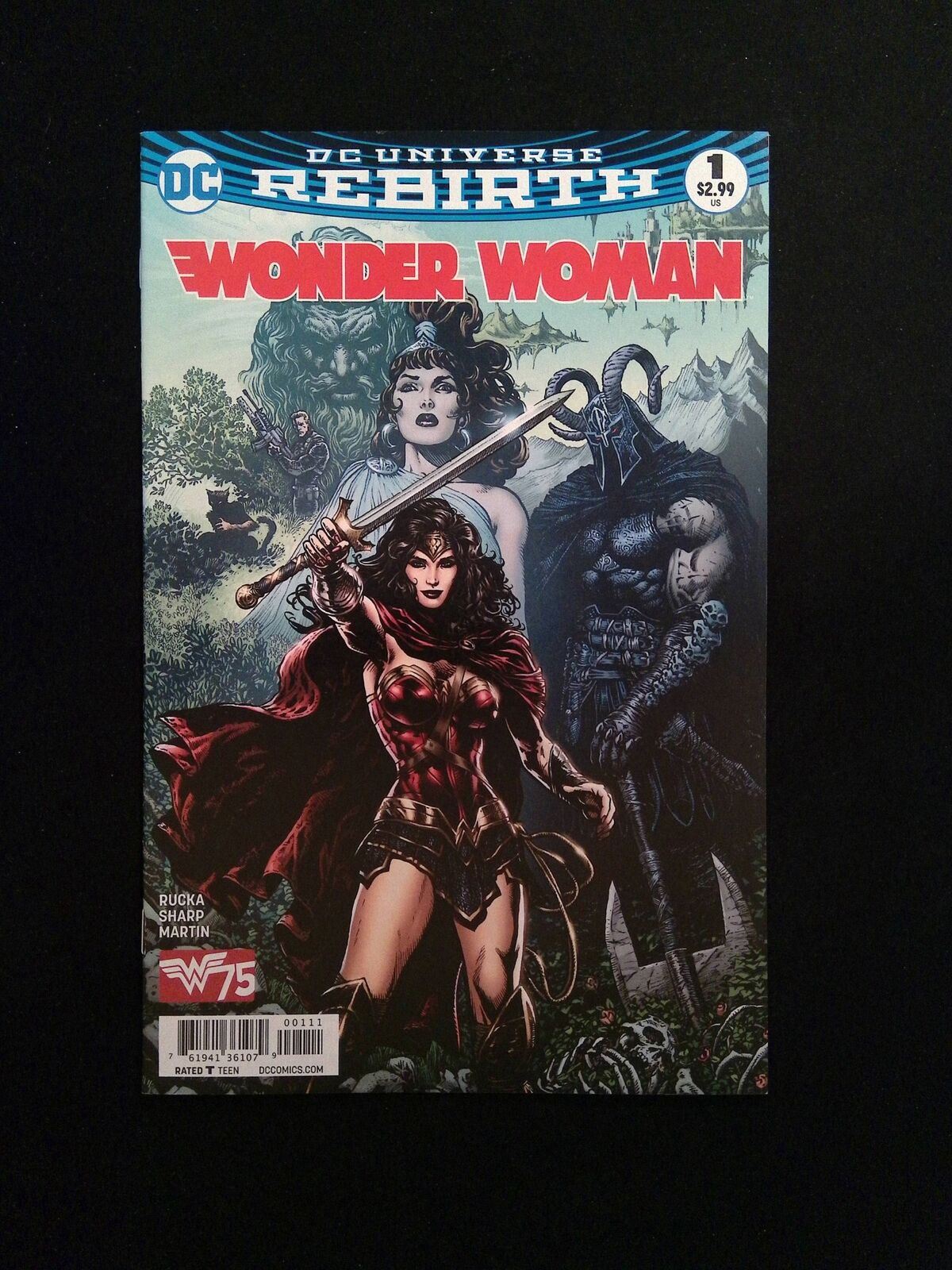 Wonder Woman #1 (5TH SERIES) DC Comics 2016 VF/NM