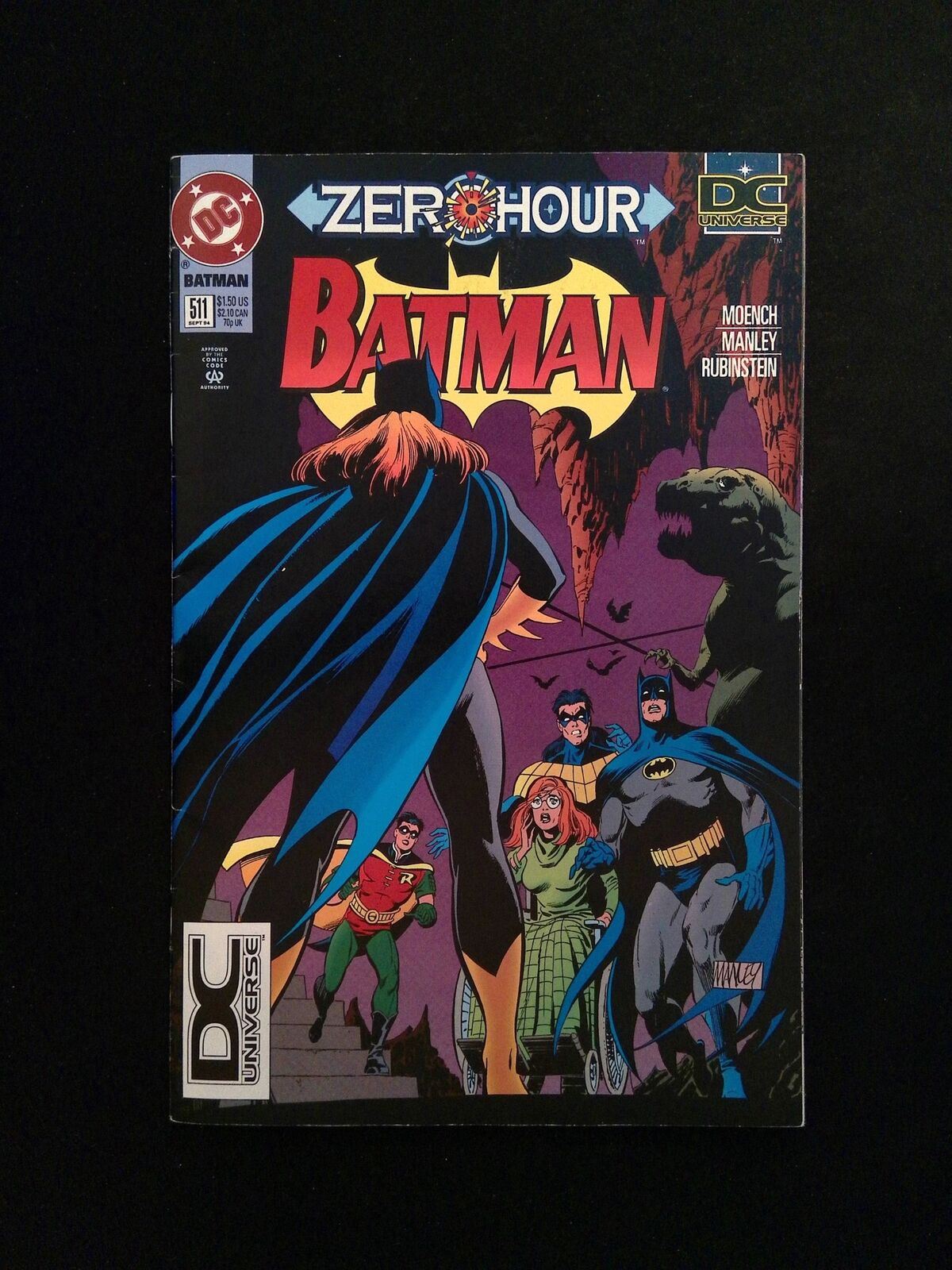 Batman #511 DC Comics 1994 VF+ DC UNIVERSE