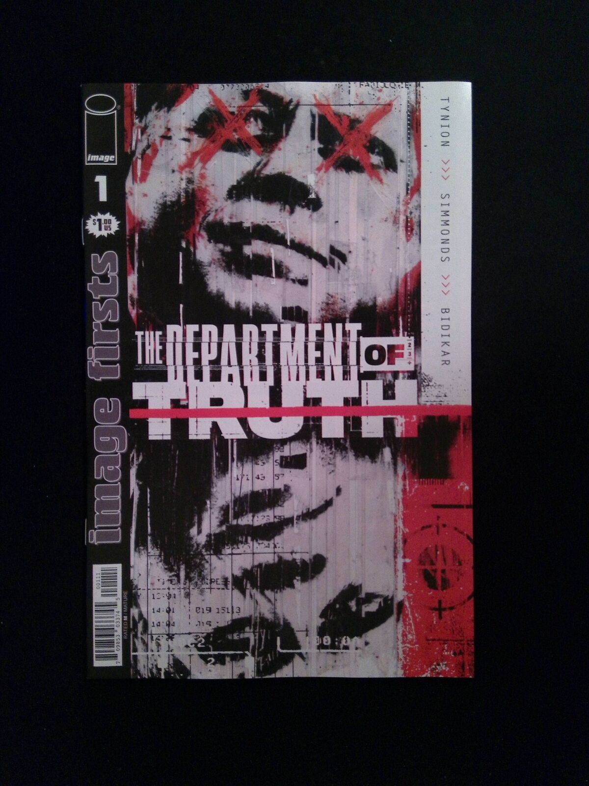 Department of Truth #1 IMAGE Comics 2020 VF/NM