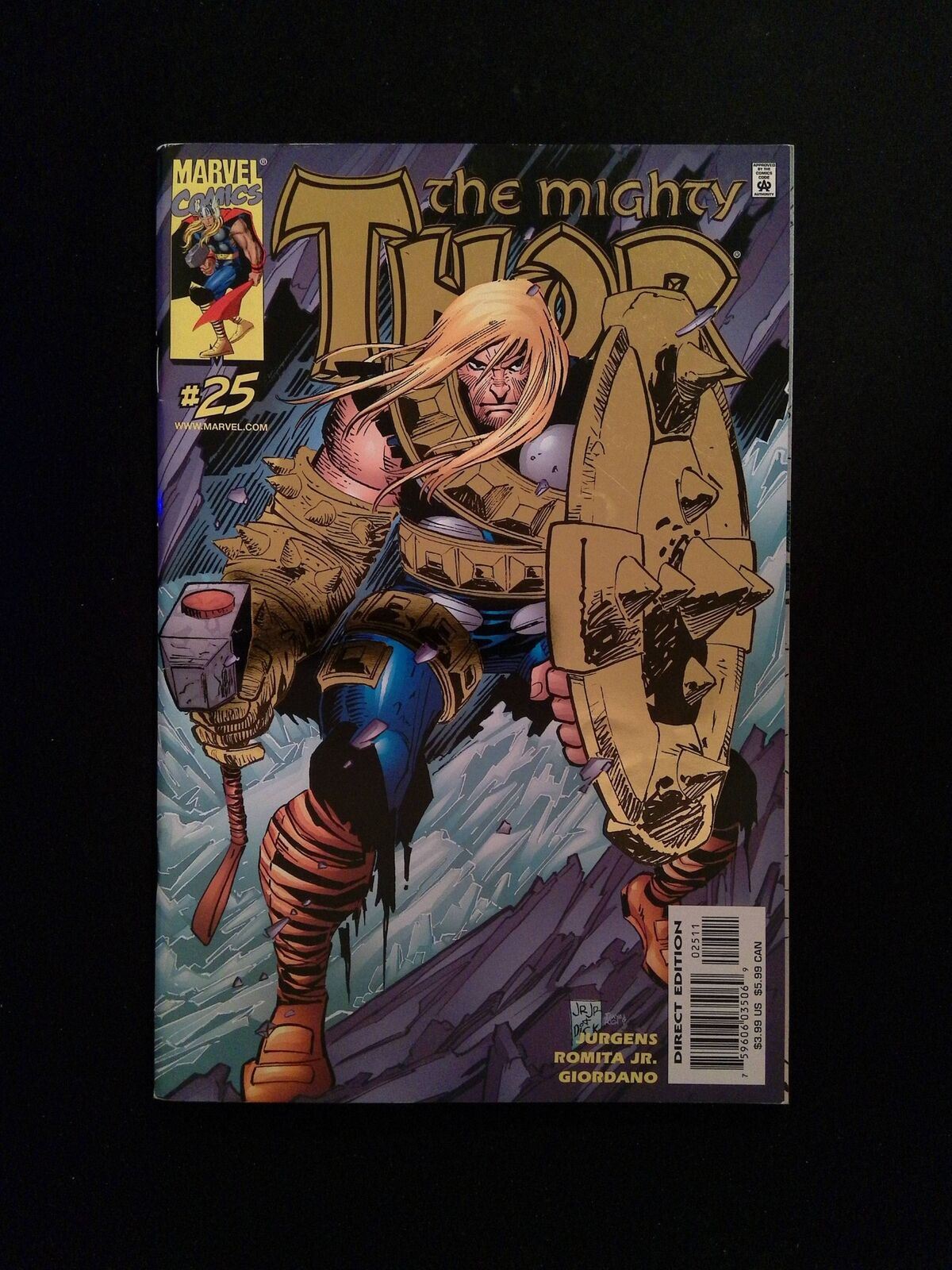 Thor #25N Marvel Comics 2000 VF/NM Newsstand Newsstand Edition