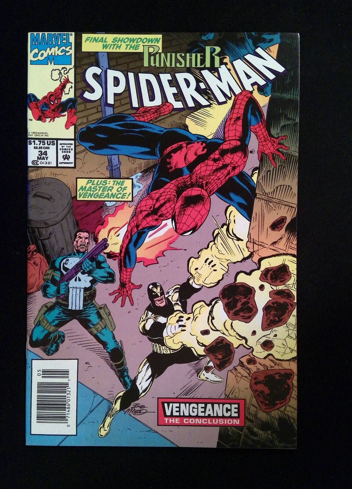 Spider-Man #34 MARVEL Comics 1993 VF/NM NEWSSTAND