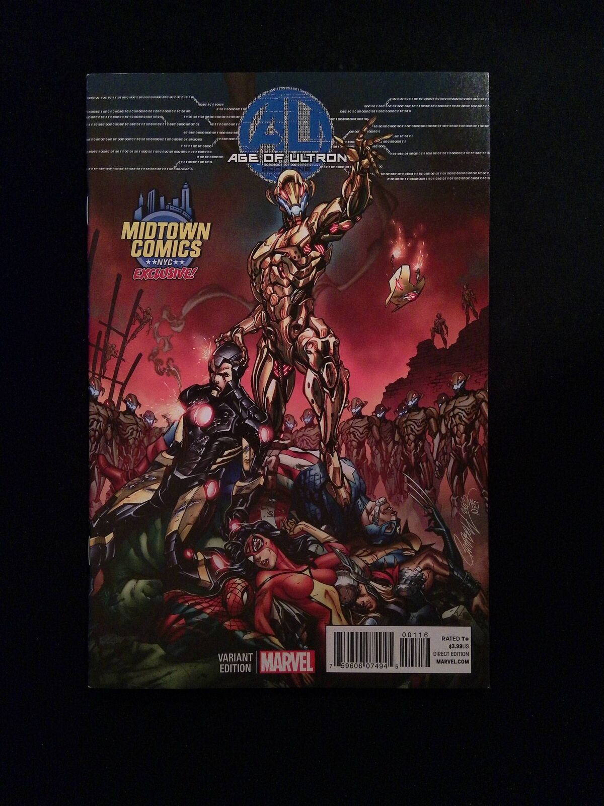 Age of Ultron #1MIDTOWN.A MARVEL Comics 2013 NM Campbell Variant