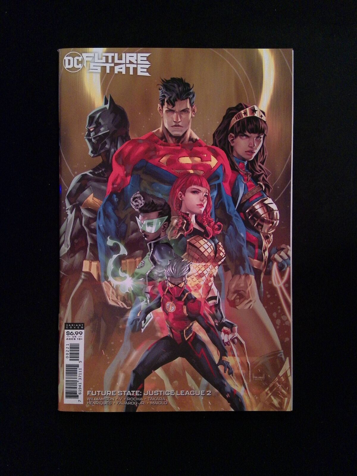 Future State Justice League #2B DC Comics 2021 NM NGU VARIANT