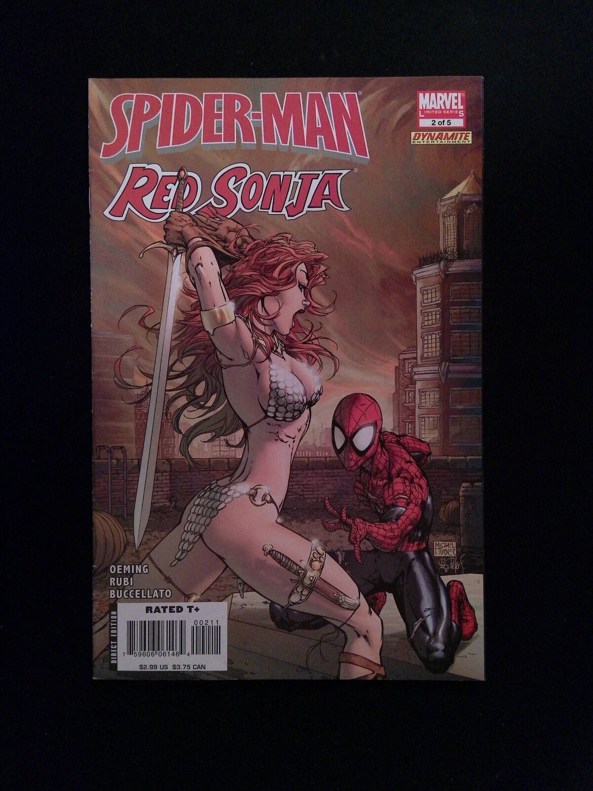 Spider-Man Red Sonja #2 Marvel Comics 2007 VF+