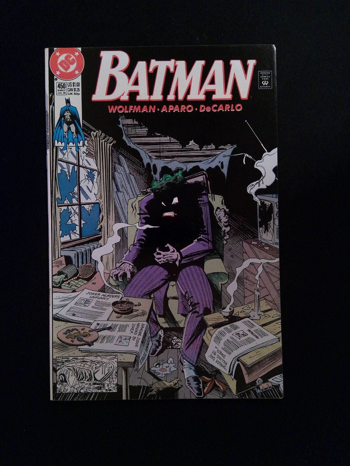 Batman #450 DC Comics 1990 VF+