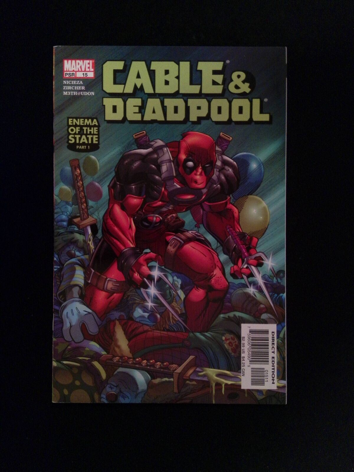 Cable and Deadpool #15 MARVEL Comics 2005 VF+