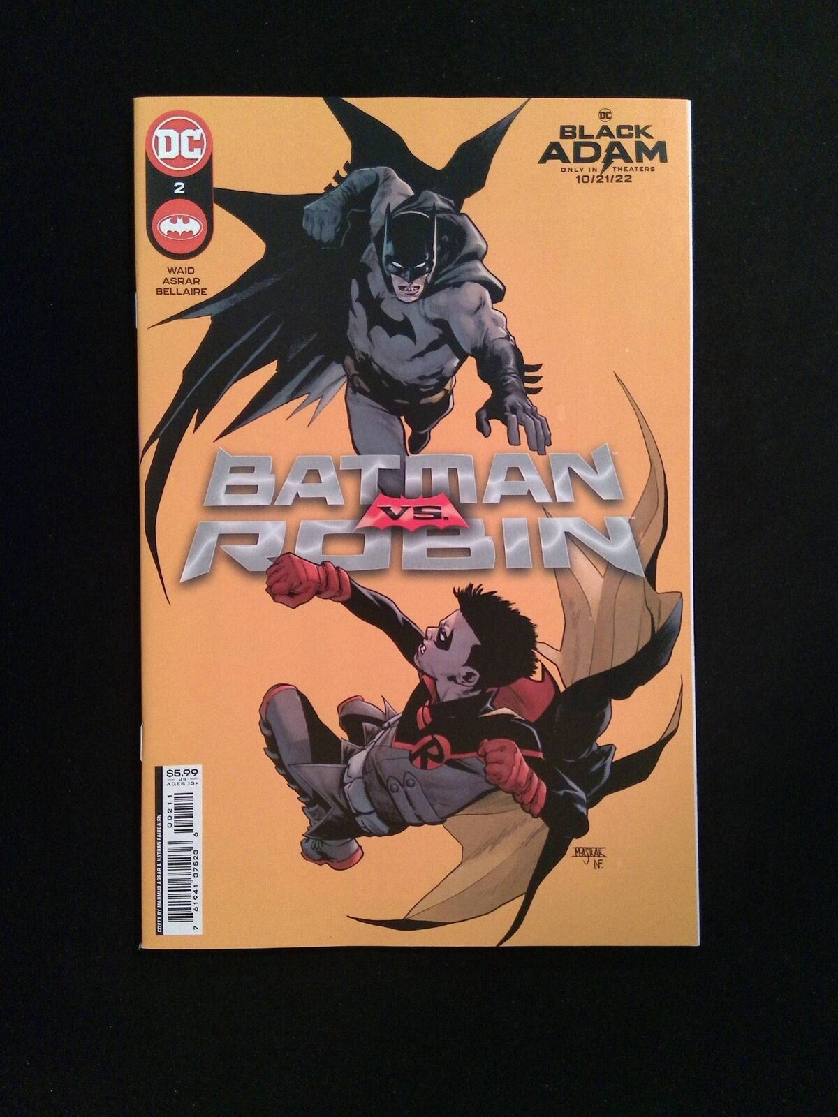 Batman Vs. Robin #2 DC Comics 2022 NM+
