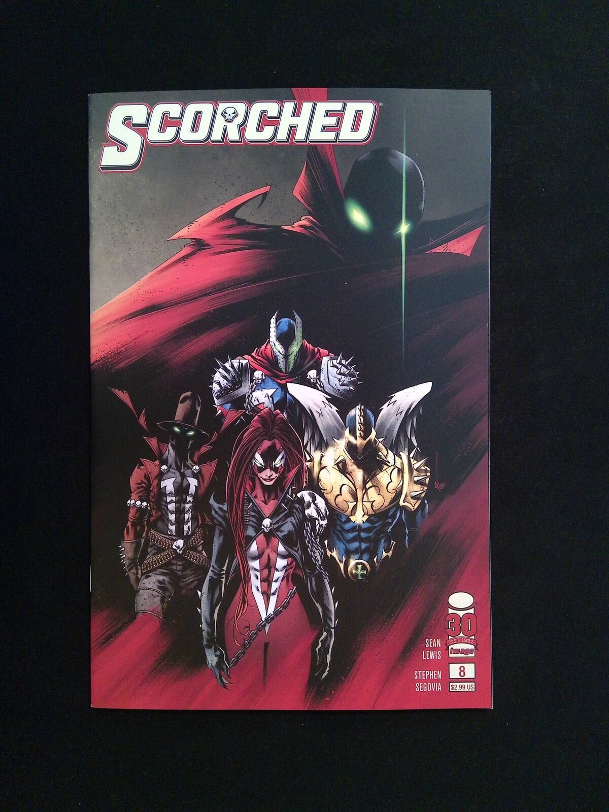 Spawn The Scorched #8B Image Comics 2022 NM Keane Variant