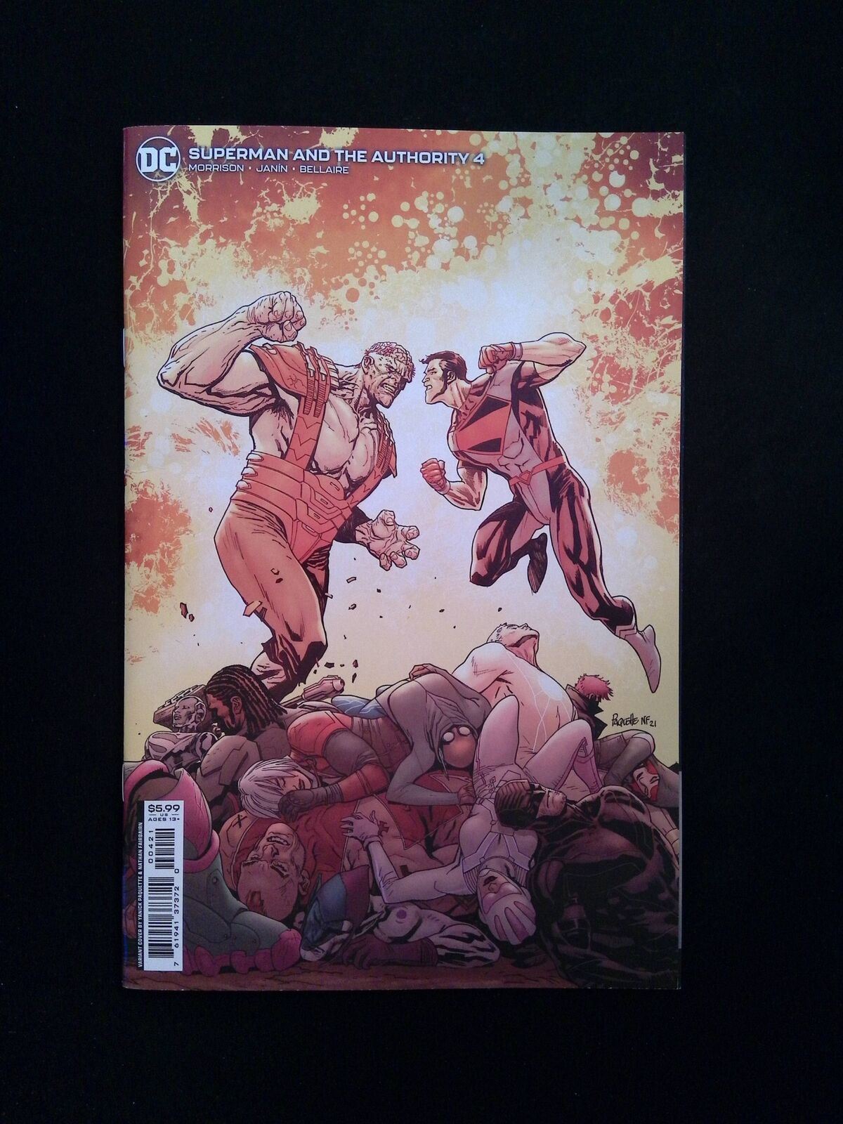 Superman and the Authority #4B DC Comics 2021 NM