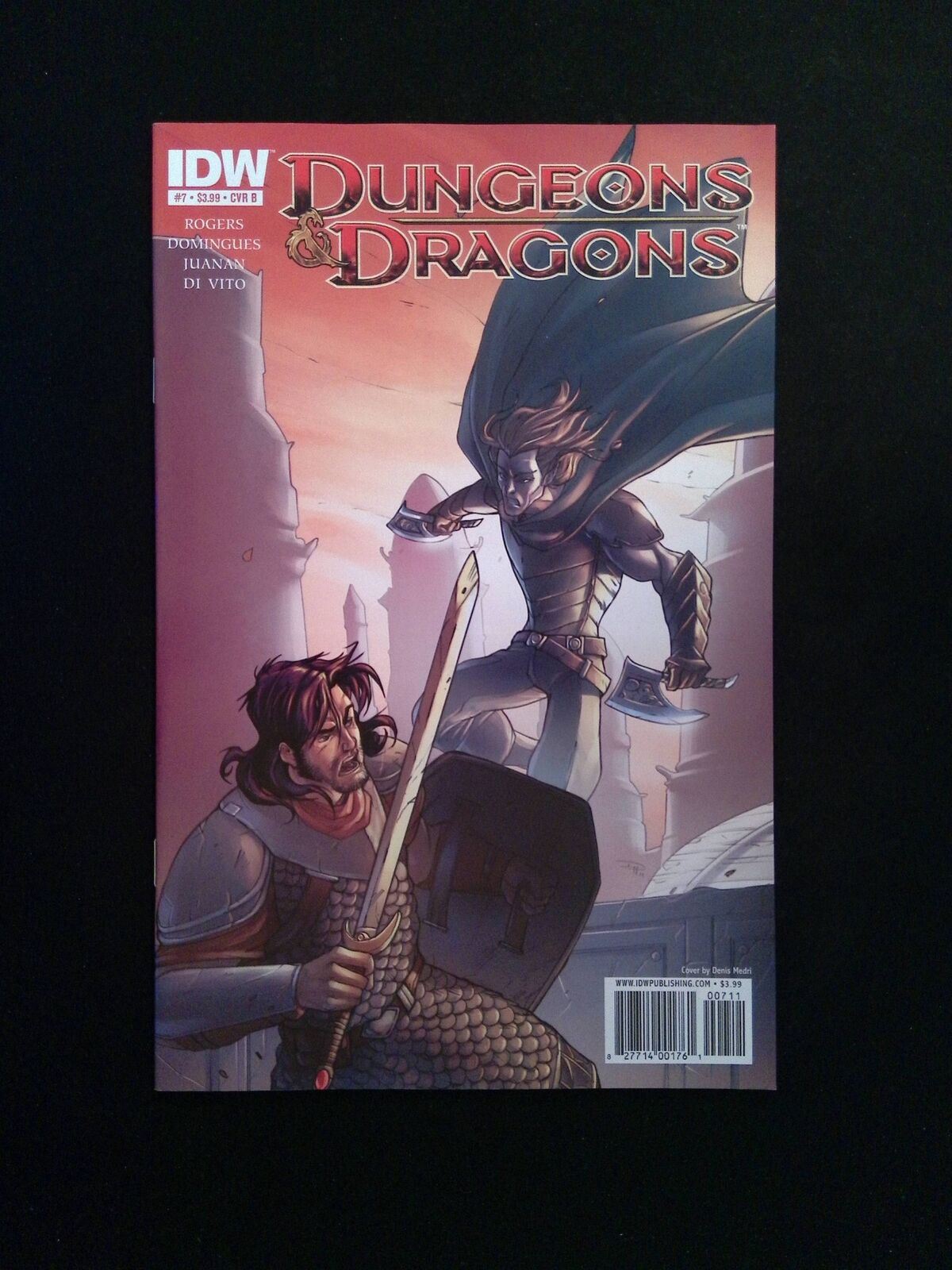 Dungeons And Dragons #7B IDW Comics 2011 NM Medri Variant