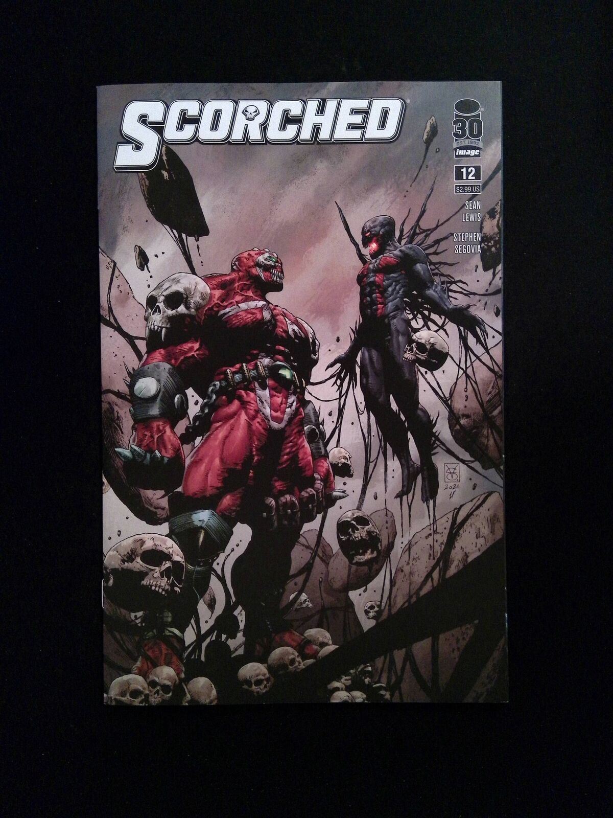 Spawn the Scorched #12B IMAGE Comics 2022 NM+ Giangiordano Variant
