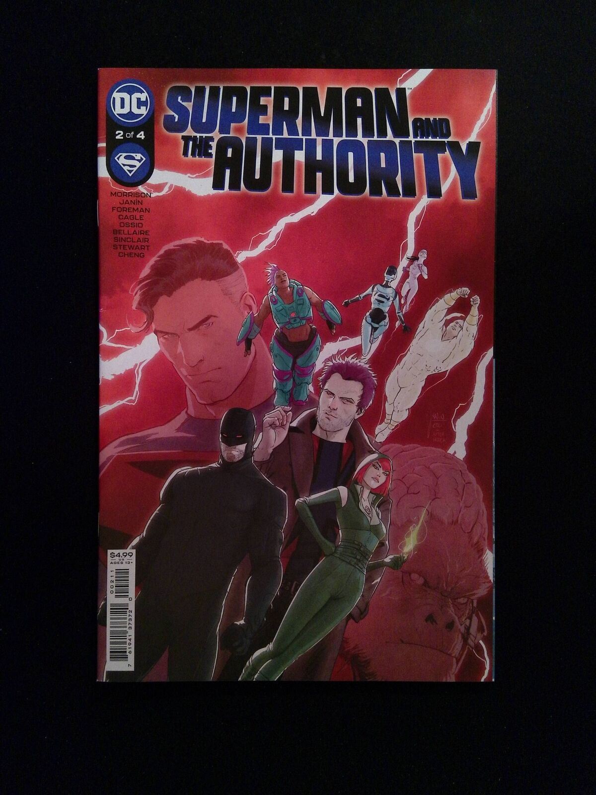Superman And The Authority #2 DC Comics 2021 NM-