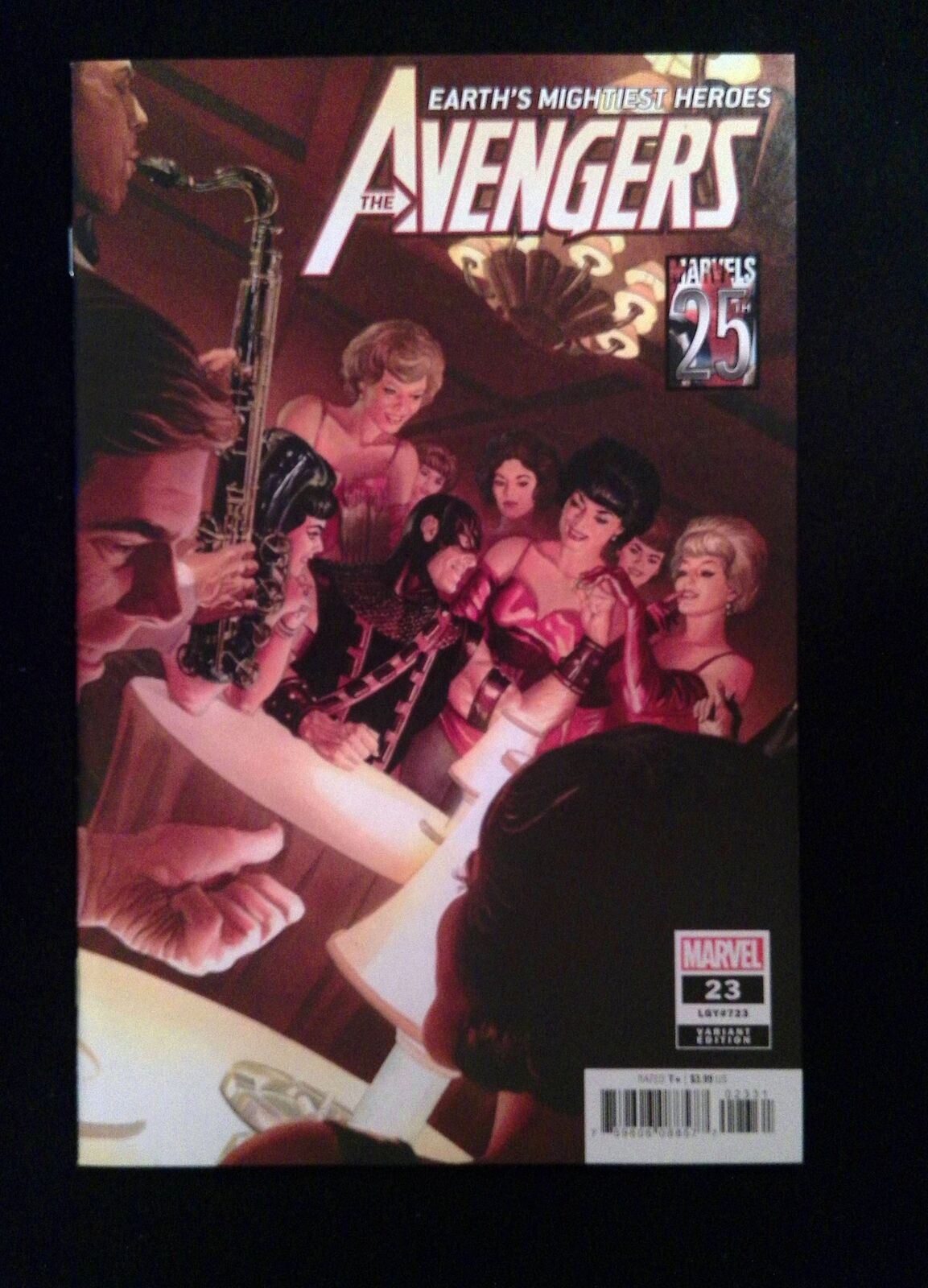 Avengers #23B (8TH SERIES) MARVEL Comics 2019 VF/NM NEWSSTAND Ross Variant