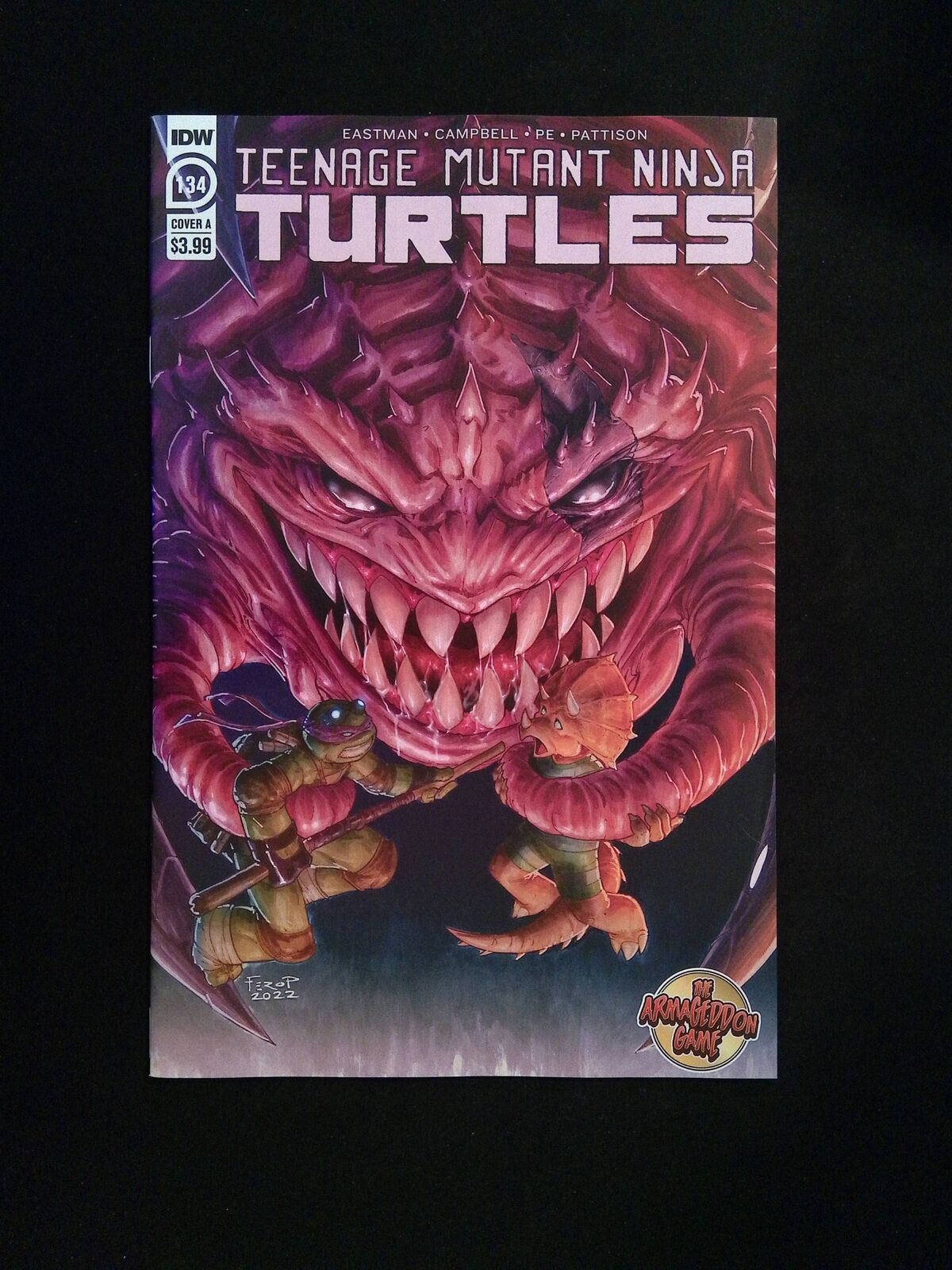 Teenage Mutant Ninja Turtles #134 IDW Comics 2022 VF+