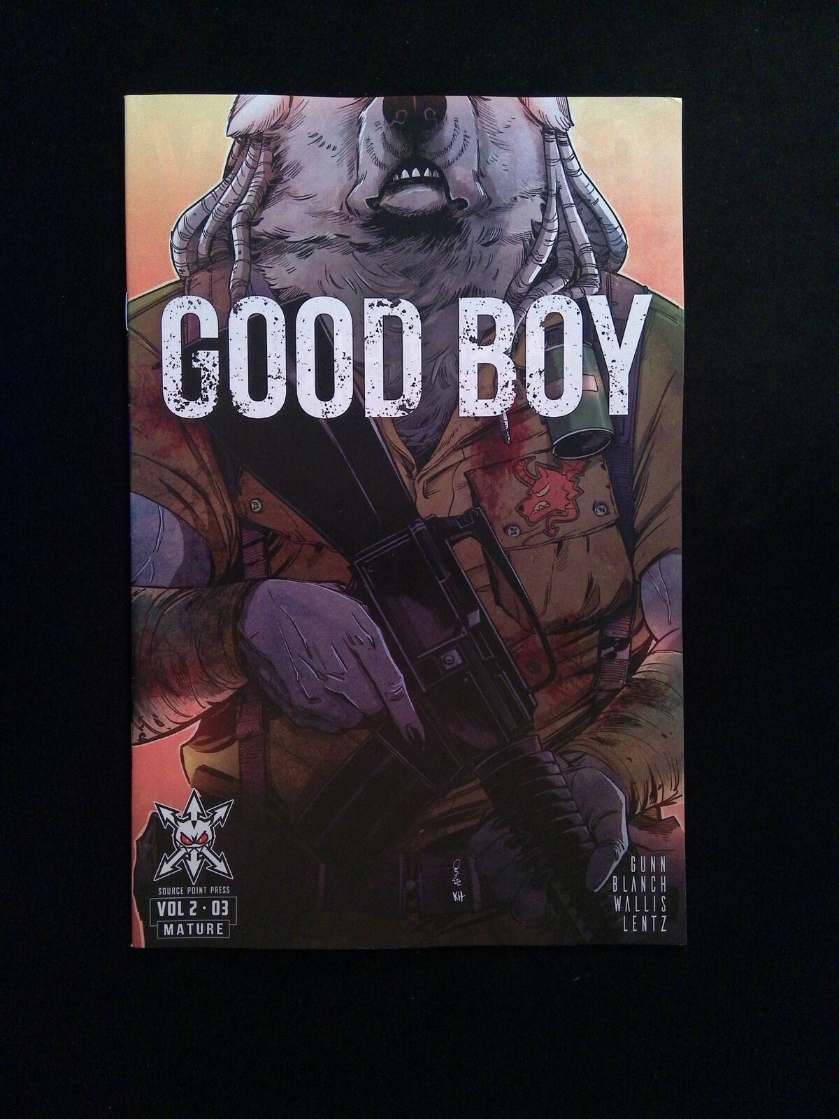 Good Boy #3B Vol. 2 Source Point Press Comics 2022 VF+ Wallis Variant
