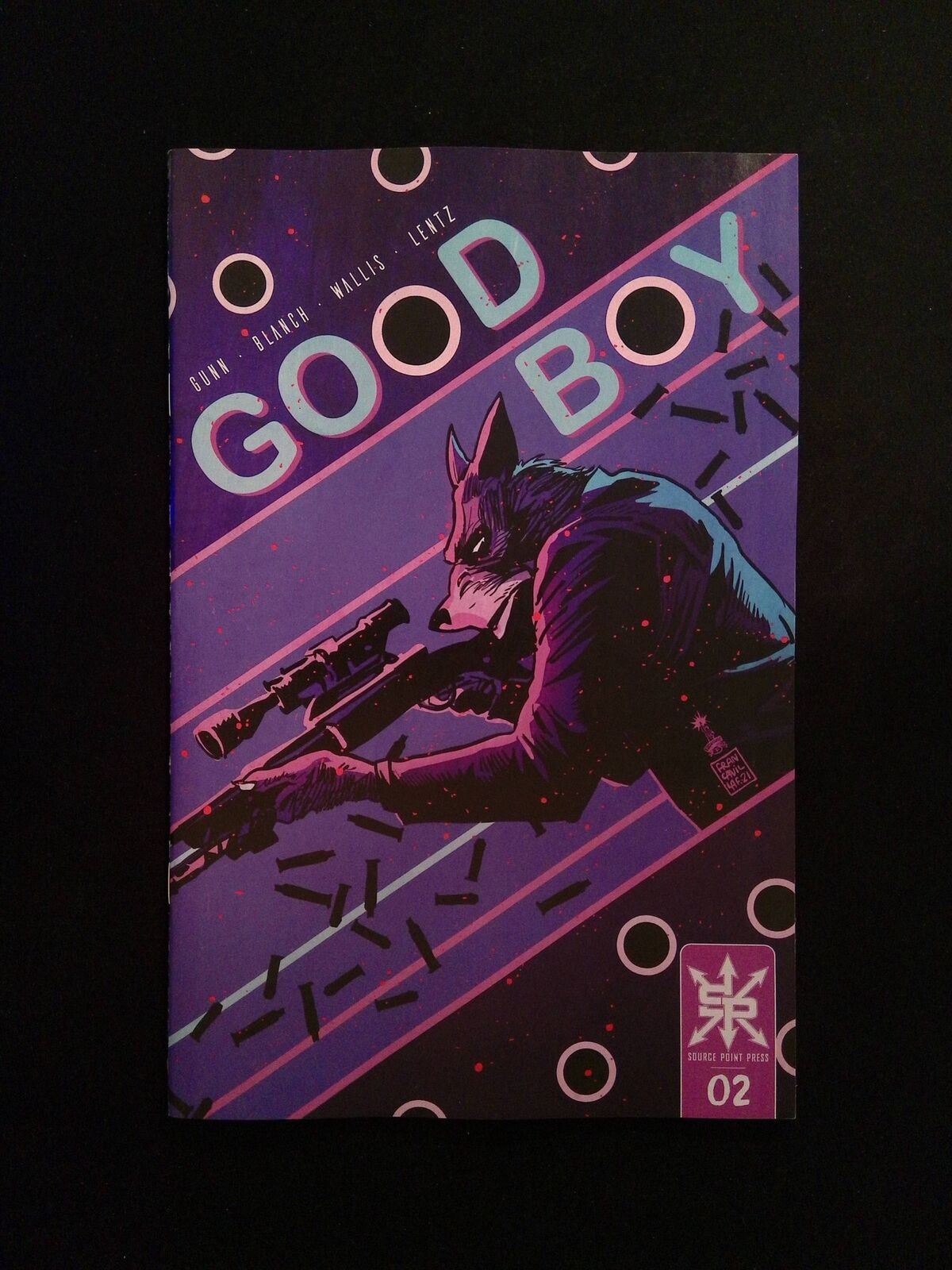 Good Boy #2B Source Point Press Comics 2021 VF+ Francavilla Variant