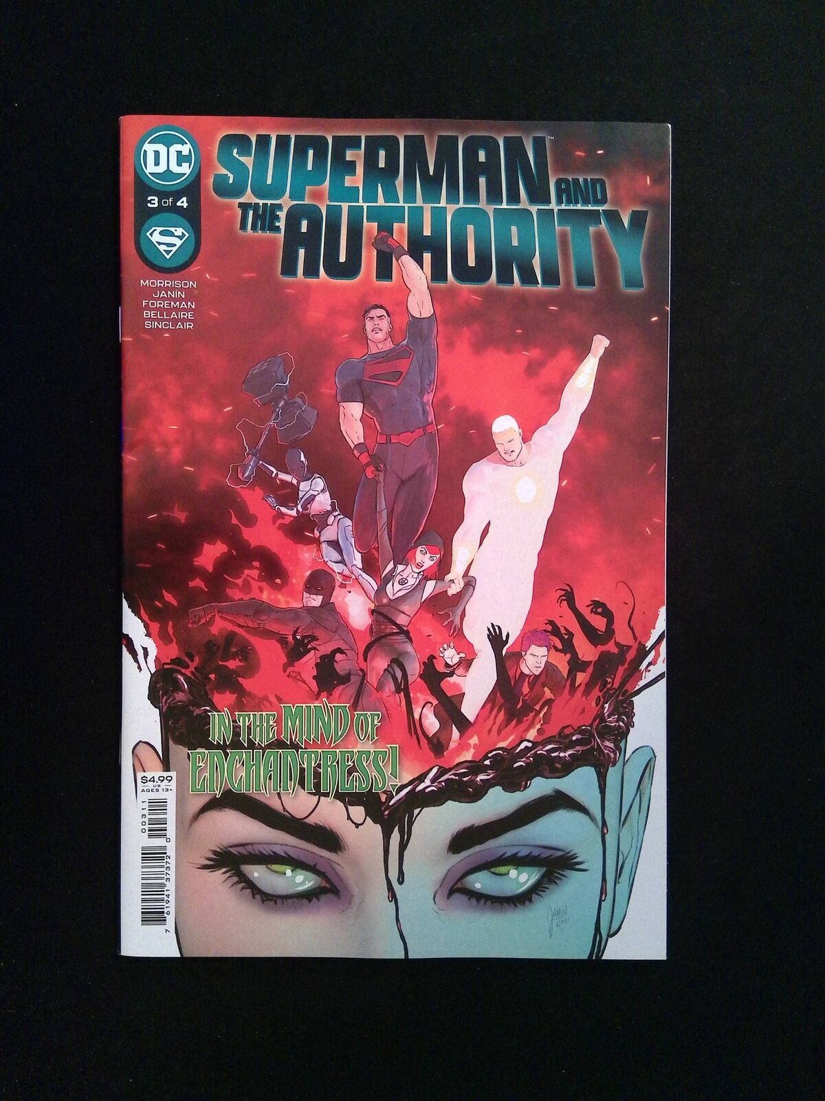 Superman and the Authority #3 DC Comics 2021 VF/NM