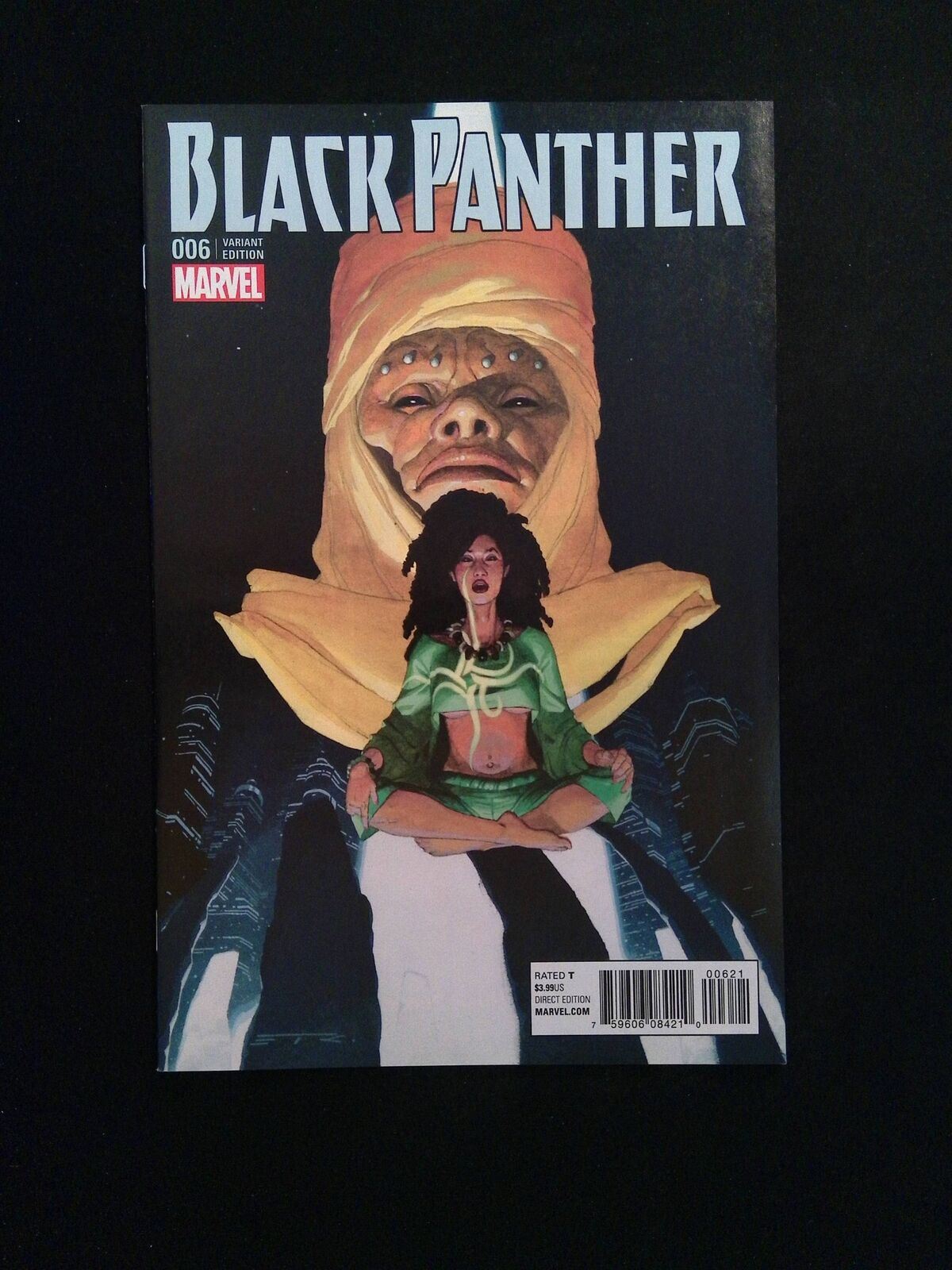 Black Panther #6B (5TH SERIES) MARVEL Comics 2016 VF/NM RIBIC VARIANT