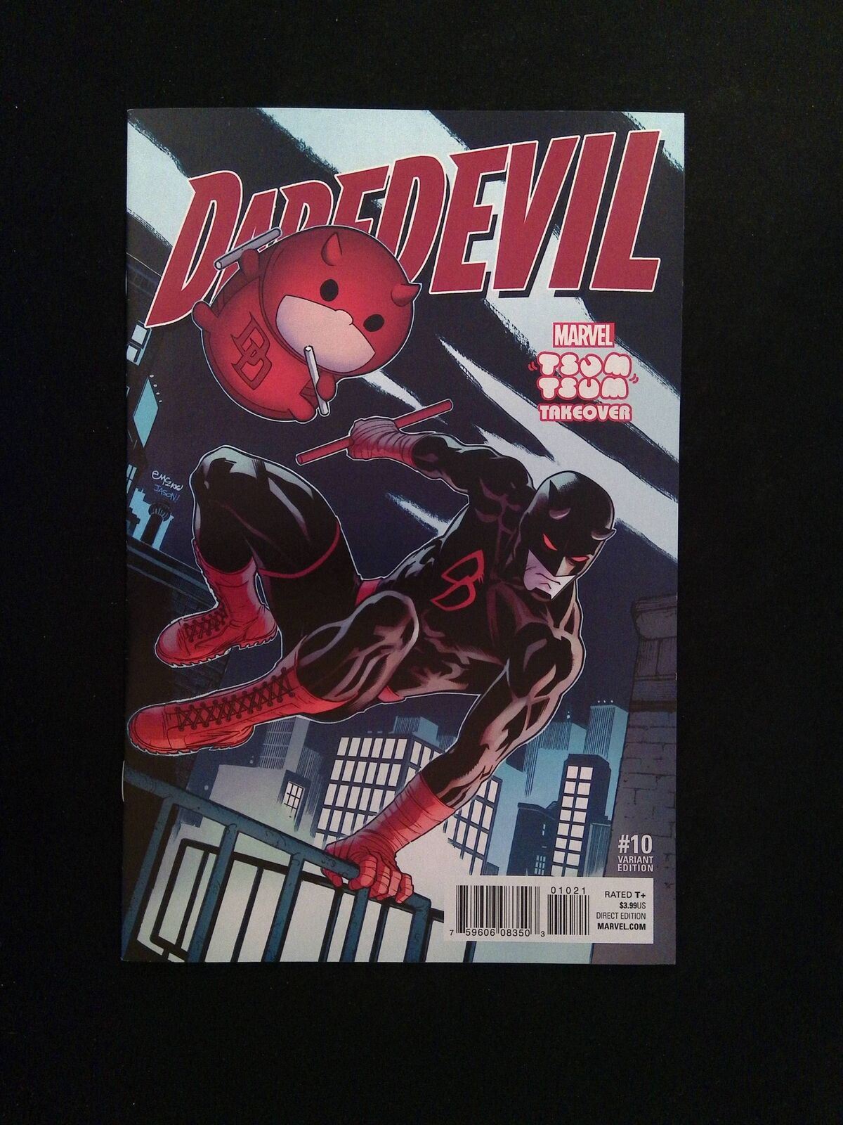 Daredevil #10B (5TH SERIES) MARVEL Comics 2016 VF/NM McGUINNESS VARIANT