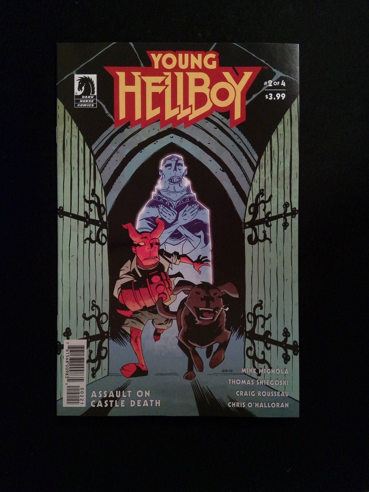 Young Hellboy on Castle Death #2B DARK HORSE Comics 2022 NM OEMING VARIANT