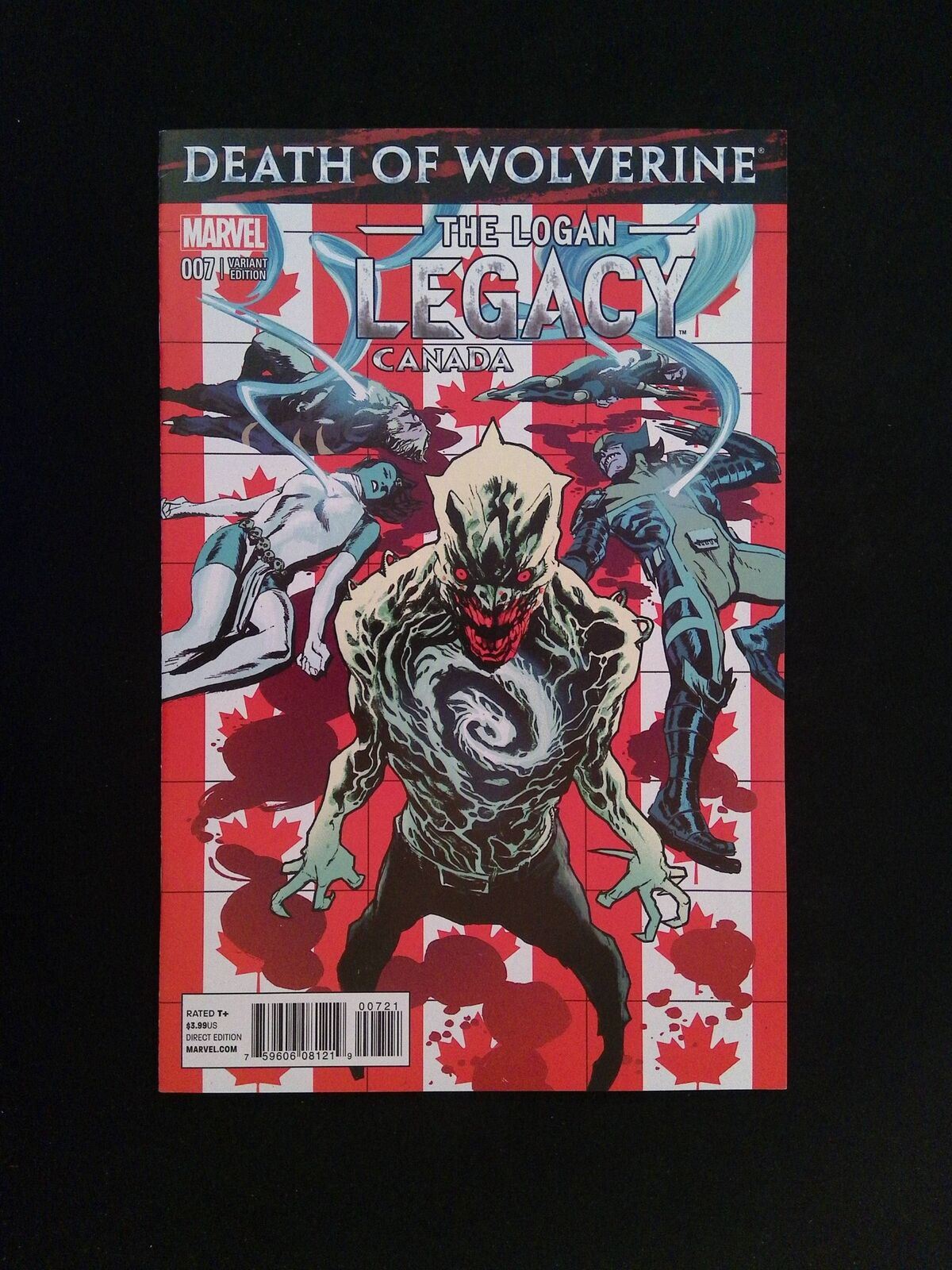 Death of Wolverine The Logan Legacy #7B MARVEL 2015 VF+ ALBUQUERQUE VARIANT