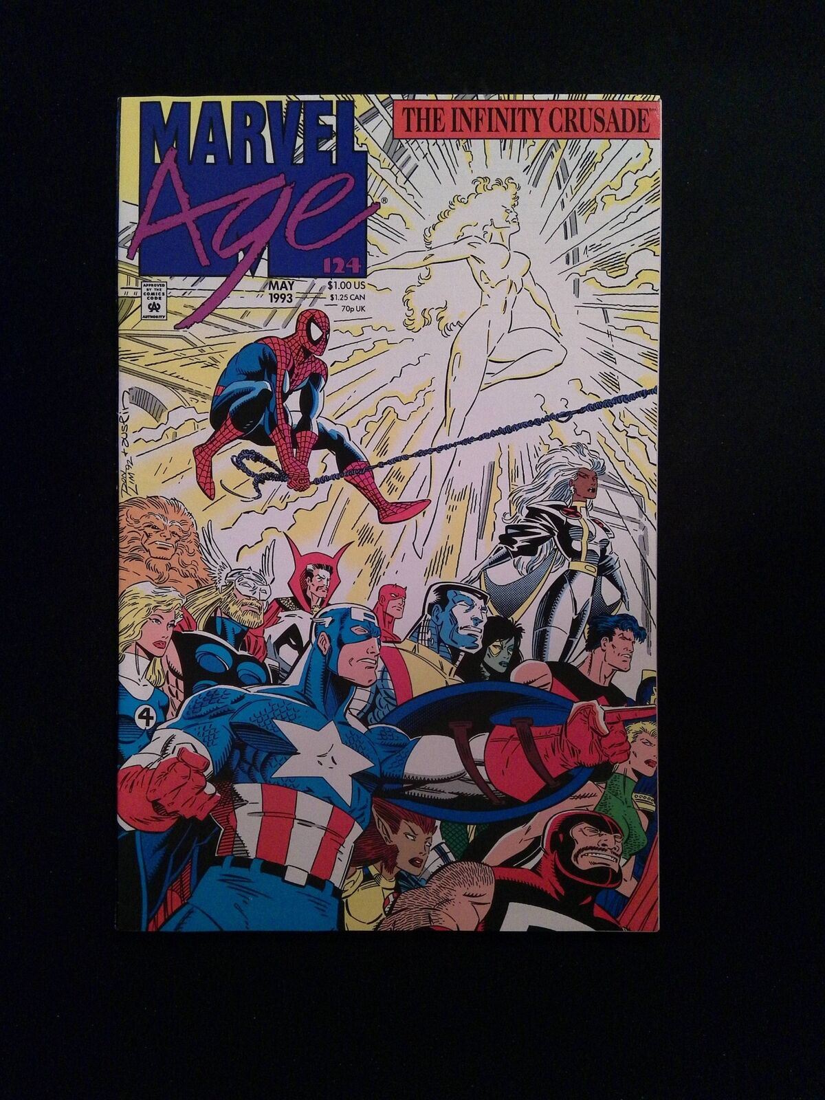 Marvel Age #124 MARVEL Comics 1993 VF+