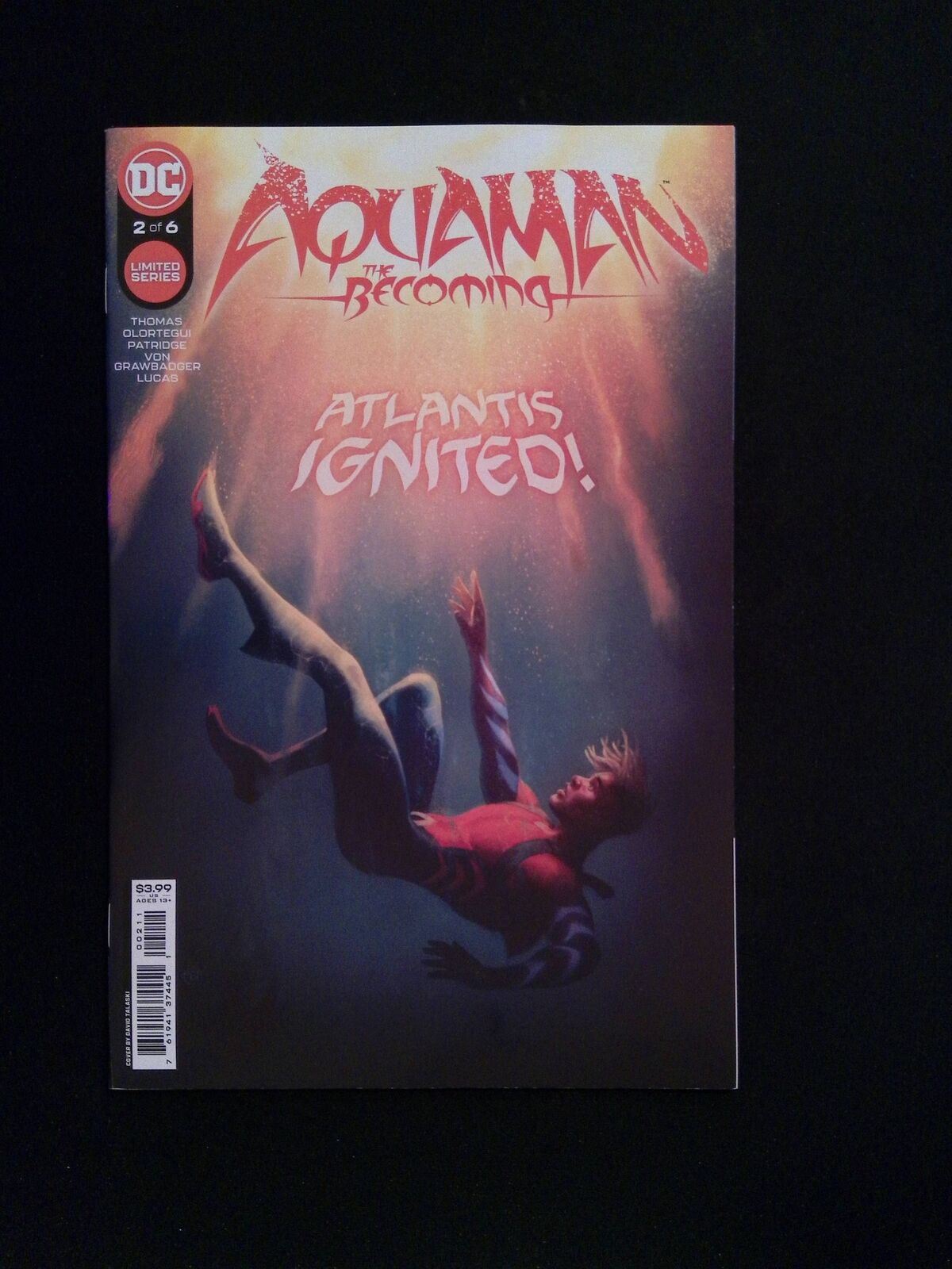 Aquaman the Becoming #2 DC Comics 2021 NM