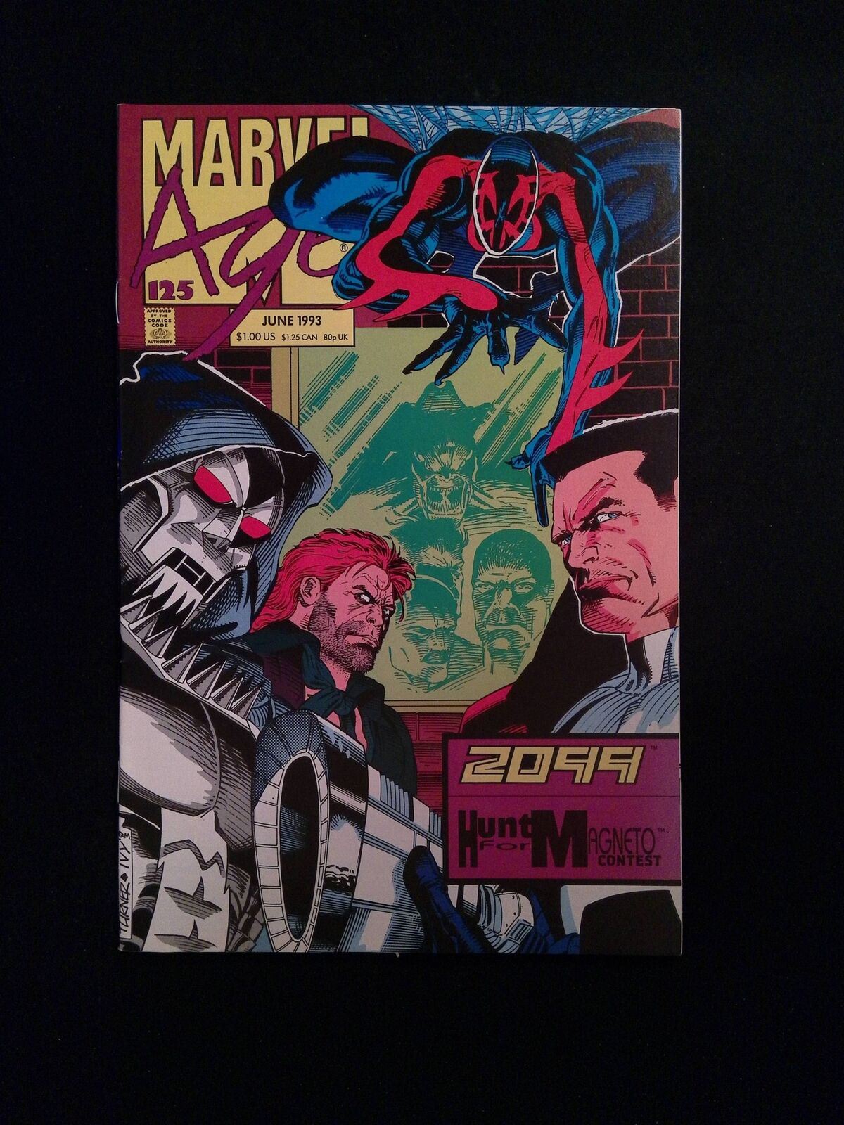 Marvel Age #125 MARVEL Comics 1993 VF+